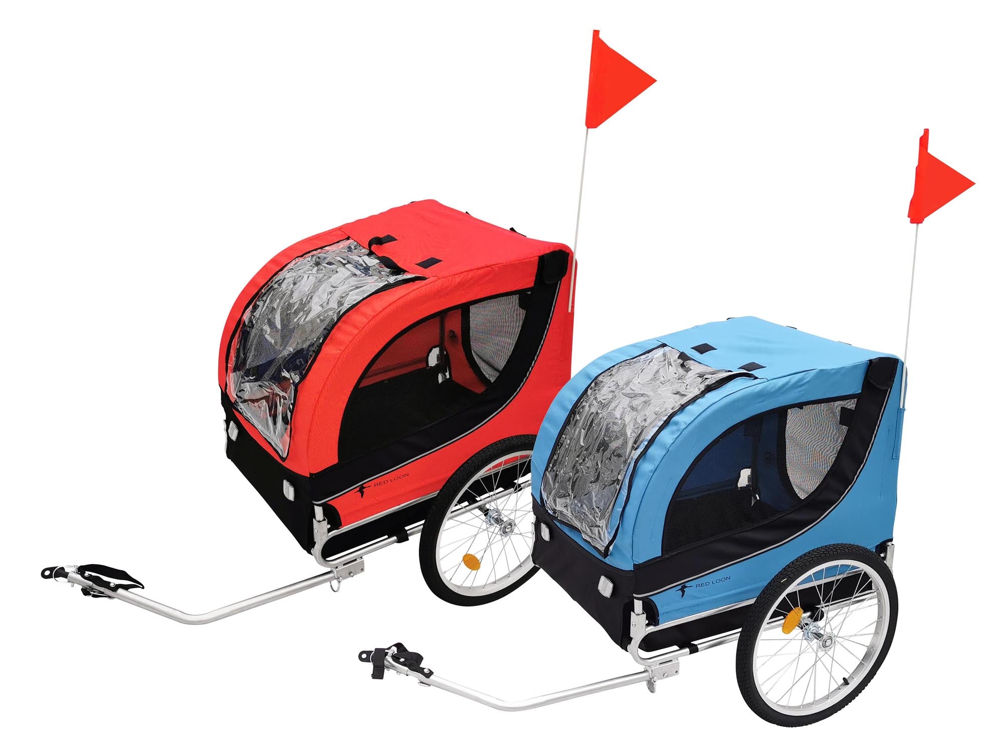 Hundeanhänger Red Loon Hunde Anhänger Transporter Fahrradanhänger bis 40kg