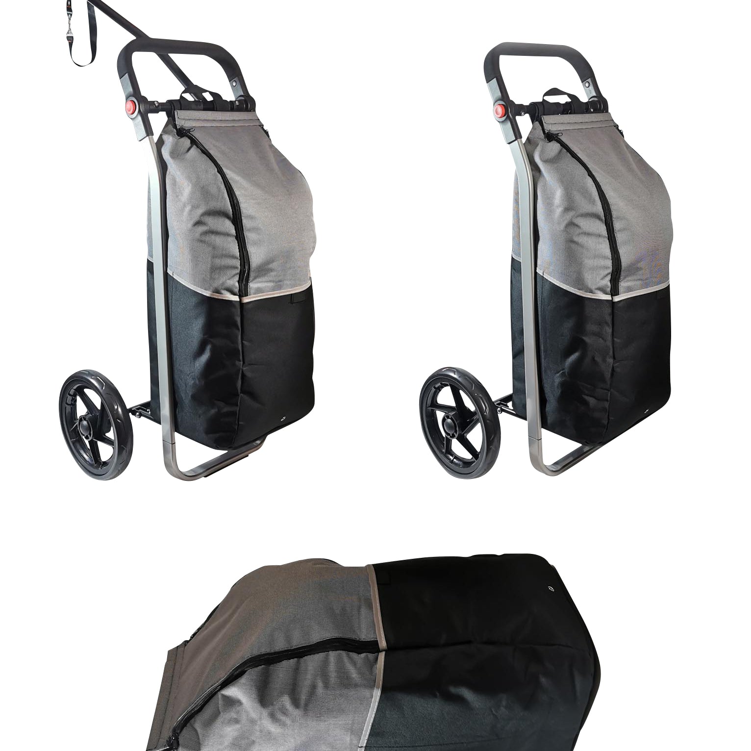 Fahrradanhänger Red Loon Lastenanhänger Trolley EinkaufstascheTragkraft 25kg