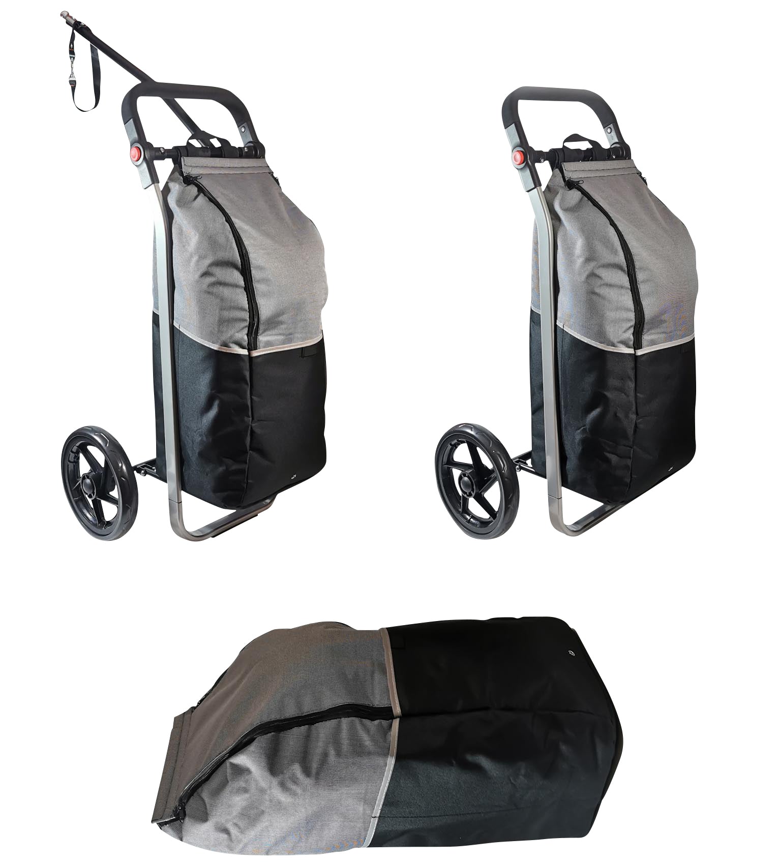 Fahrradanhänger Red Loon Lastenanhänger Trolley EinkaufstascheTragkraft 25kg