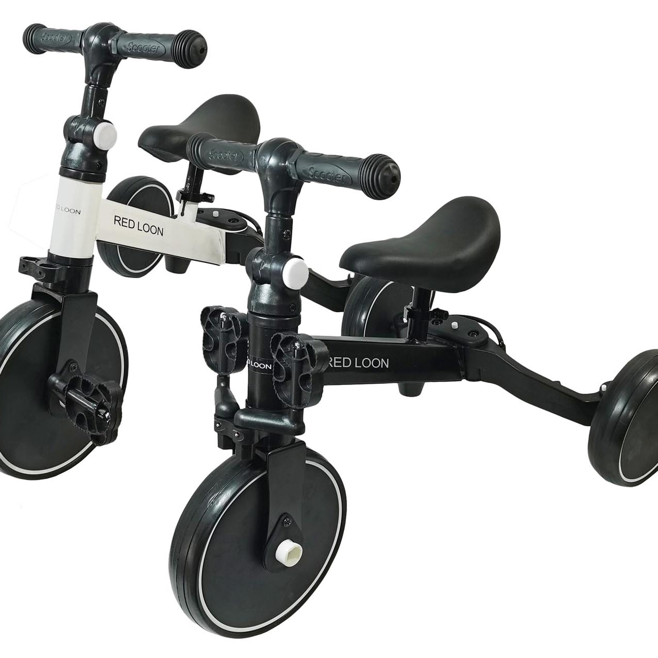 Red Loon 5in1 Kinder Lauflernrad Laufrad Dreirad Lauffahrrad Lauflernhilfe