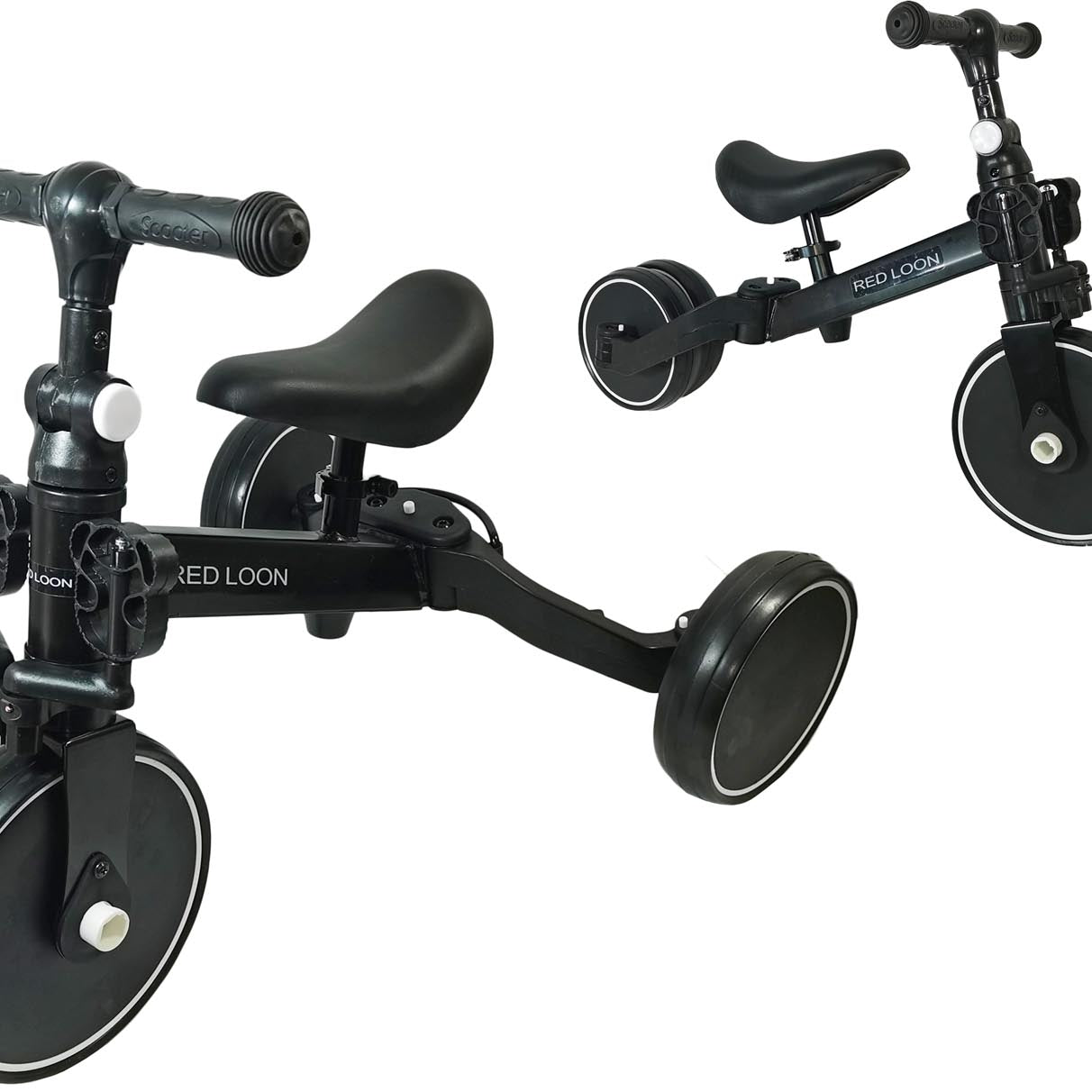 Red Loon 5in1 Kinder Lauflernrad Laufrad Dreirad Lauffahrrad Lauflernhilfe