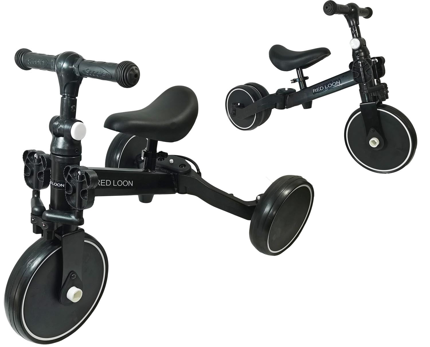 Red Loon 5in1 Kinder Lauflernrad Laufrad Dreirad Lauffahrrad Lauflernhilfe