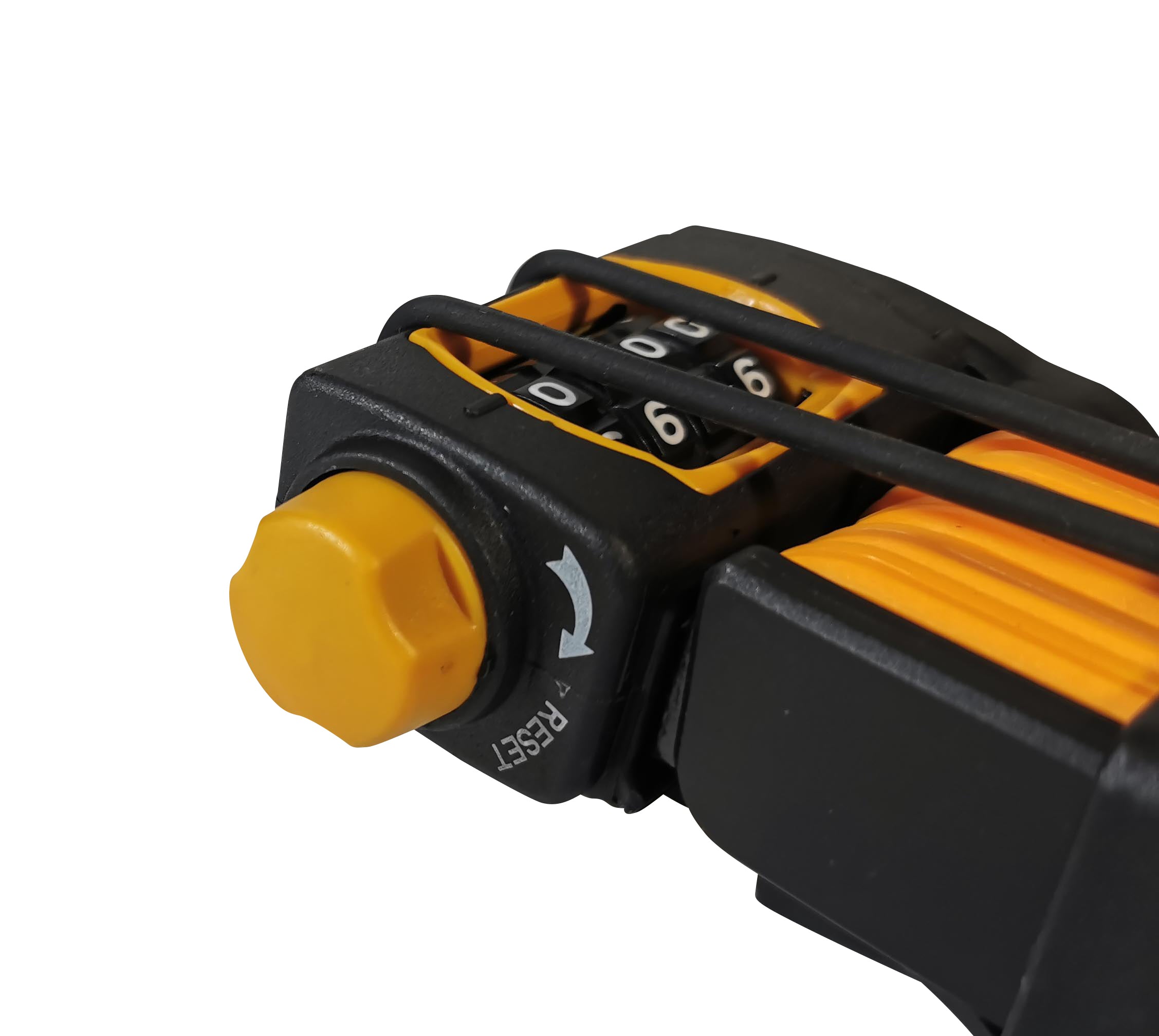 Fahrradschloss Red Loon Faltschloss Zahlenschloss mit Halterung 860mm