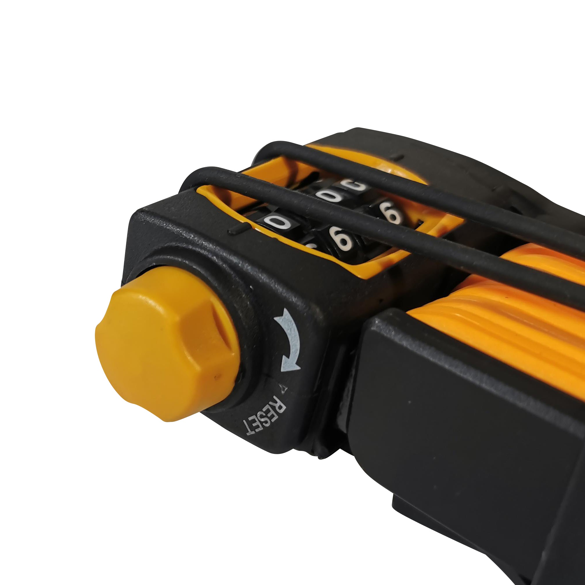 Fahrradschloss Red Loon Faltschloss Zahlenschloss mit Halterung 860mm