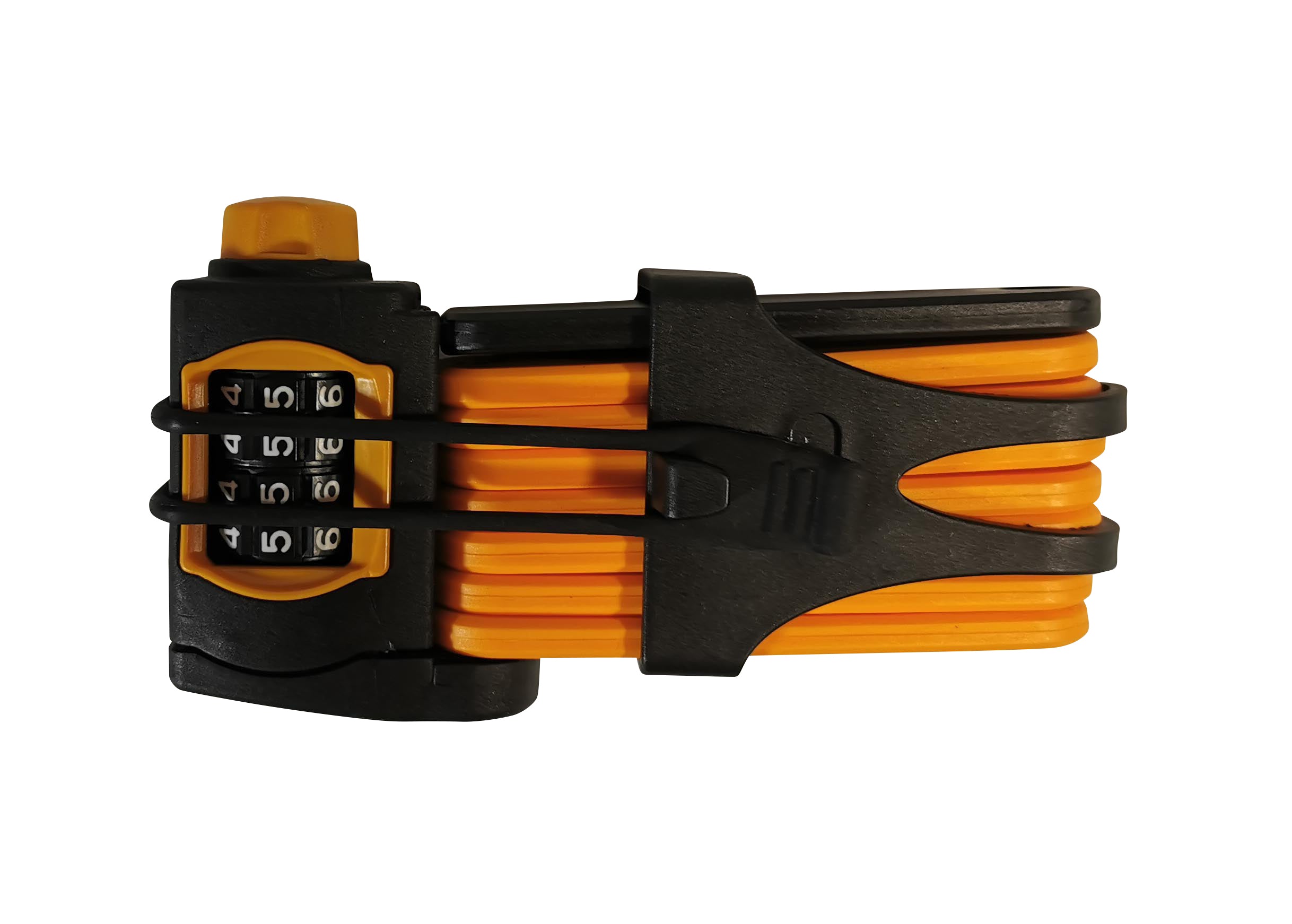 Fahrradschloss Red Loon Faltschloss Zahlenschloss mit Halterung 860mm