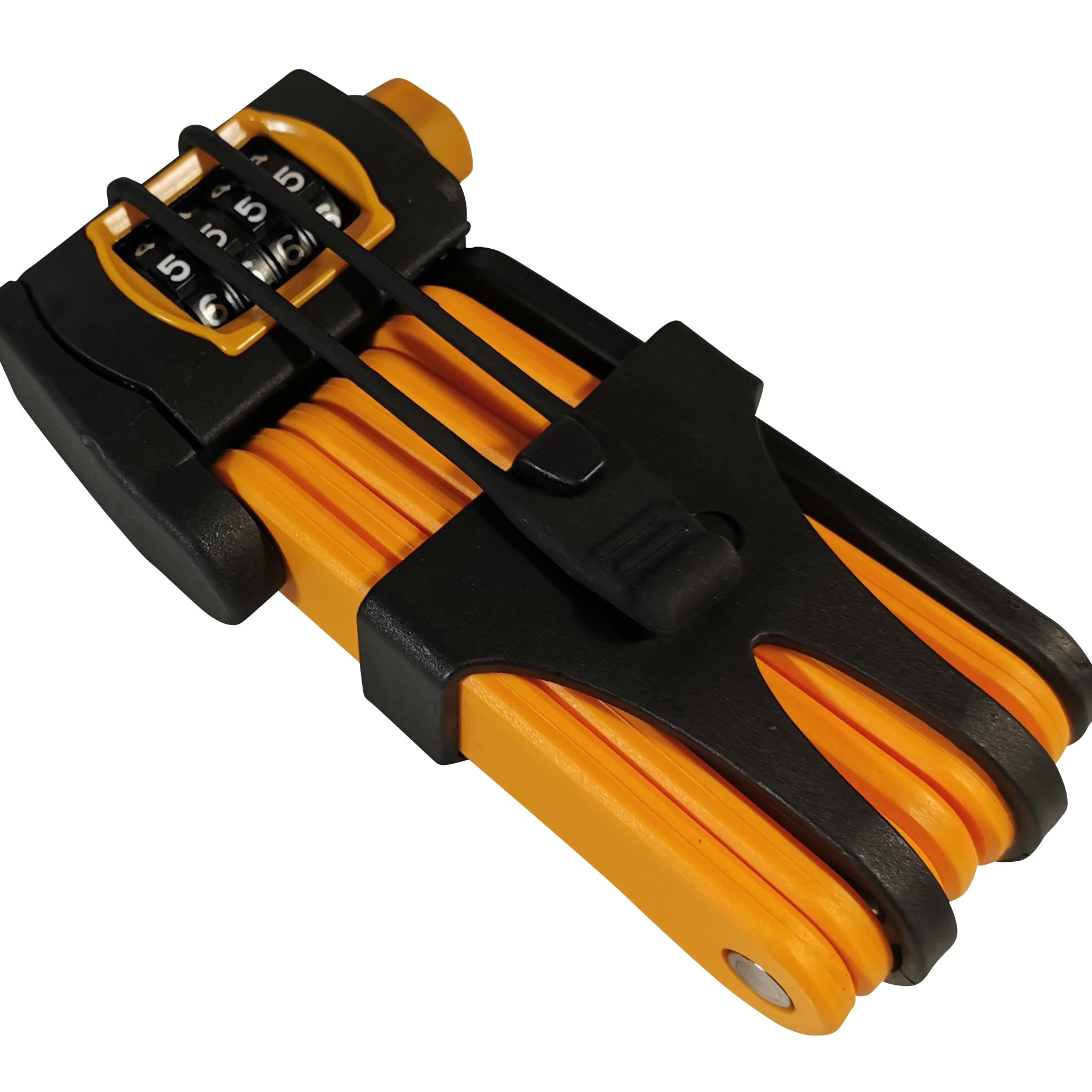 Fahrradschloss Red Loon Faltschloss Zahlenschloss mit Halterung 860mm