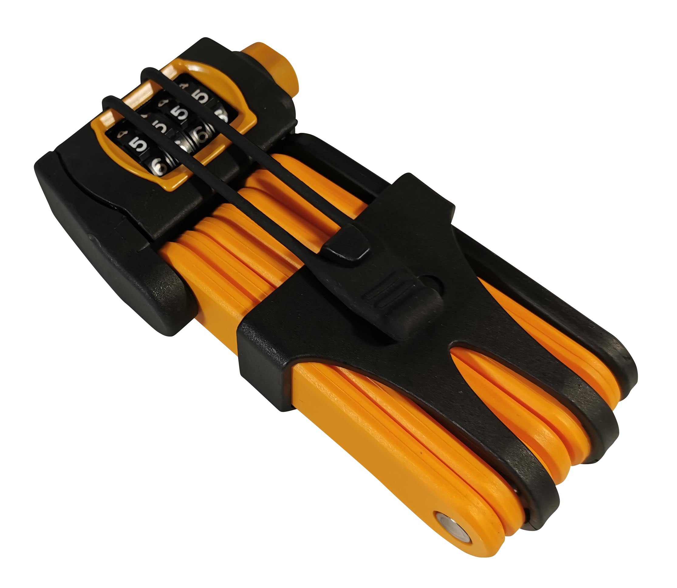 Fahrradschloss Red Loon Faltschloss Zahlenschloss mit Halterung 860mm