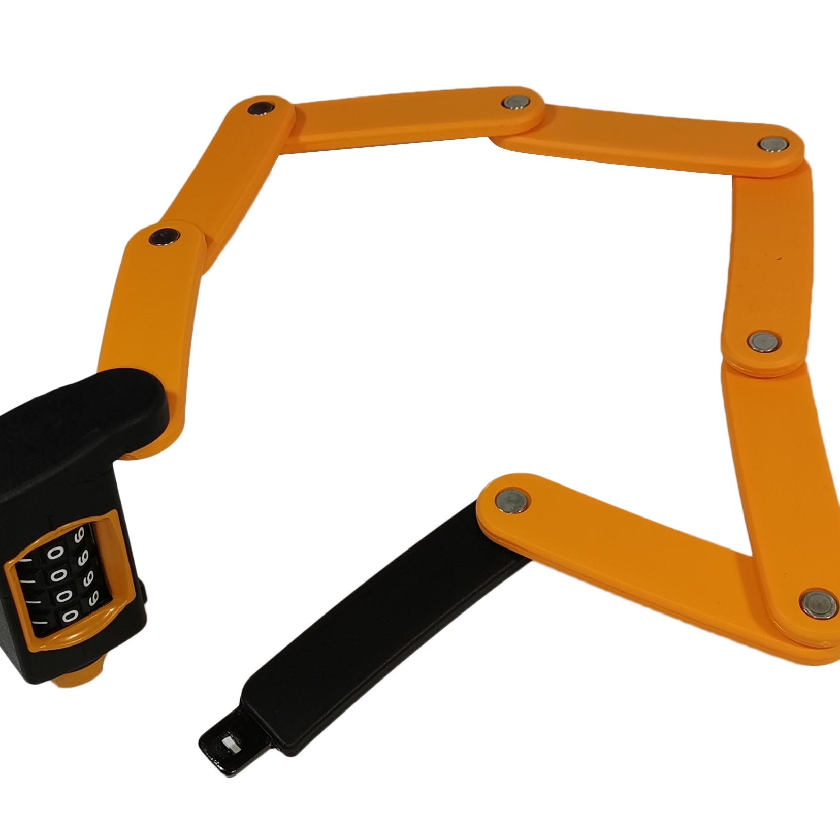 Fahrradschloss Red Loon Faltschloss Zahlenschloss mit Halterung 860mm