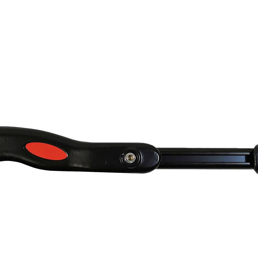 Red Loon Fahrradständer 24-28 Zoll - höhenverstellbarer Seitenständer - Fahrrad Ständer Mittelmontage - aus robustem Stahl - Mittelbauständer für MTB eBike Cityrad Trekkingbike