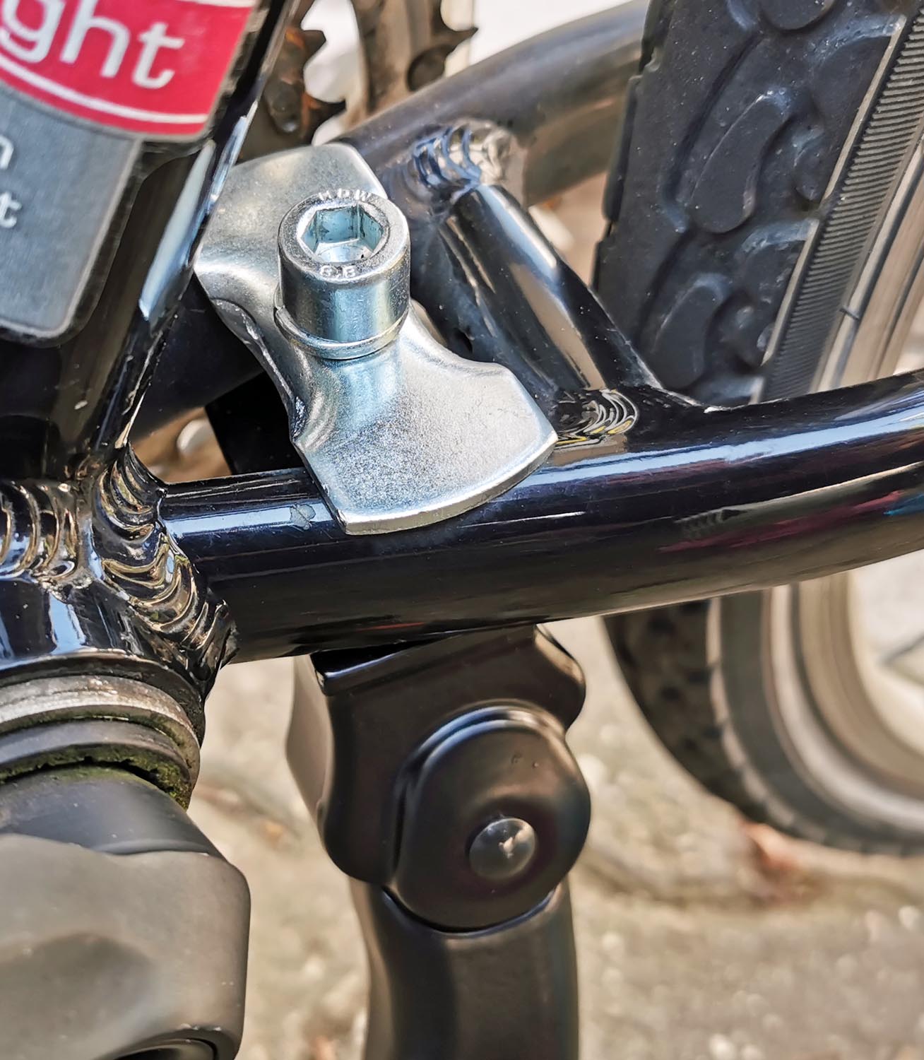 Red Loon Fahrradständer 24-28 Zoll - höhenverstellbarer Seitenständer - Fahrrad Ständer Mittelmontage - aus robustem Stahl - Mittelbauständer für MTB eBike Cityrad Trekkingbike