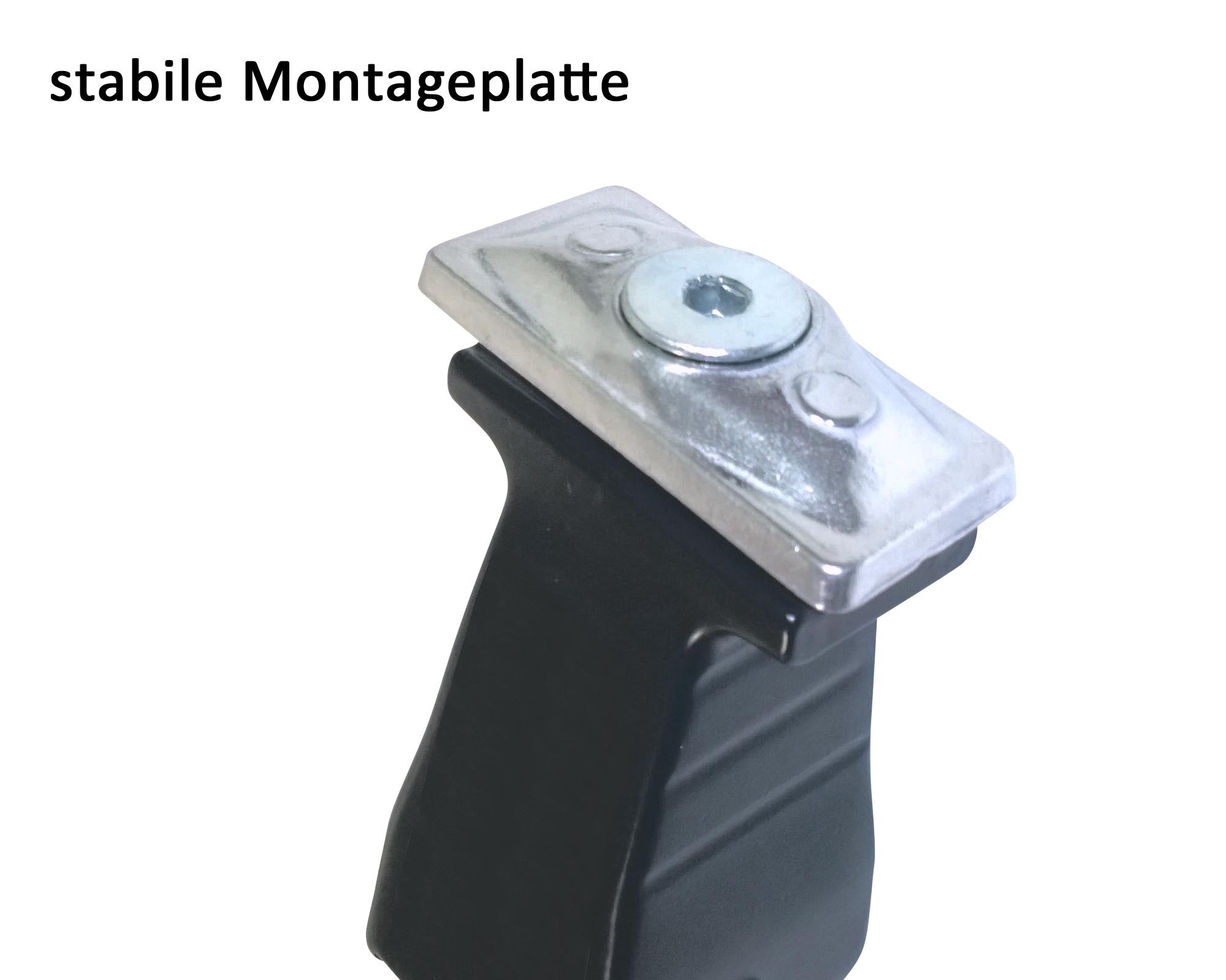 Fahrradständer Zweibeinständer - höhenverstellbar 26-28 Zoll - Doppelständer Fahrrad Alu - universell MTB Citybike eBike Hollandrad Trekkingbike - Montage Mitte - inkl. Lenkungsdämpfer Ø28,6-31,8mm