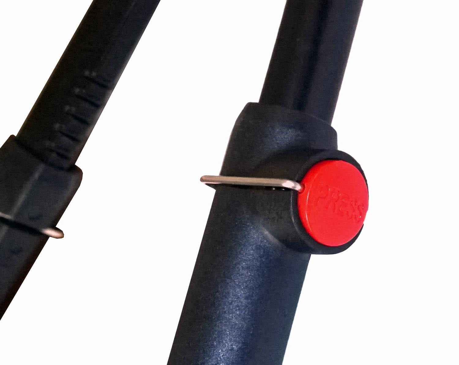 Fahrradständer Zweibeinständer - höhenverstellbar 26 27 28 Zoll - Doppelständer Fahrrad Ständer Aluminium - universell MTB Citybike eBike Hollandrad Trekkingbike - Montage Mitte