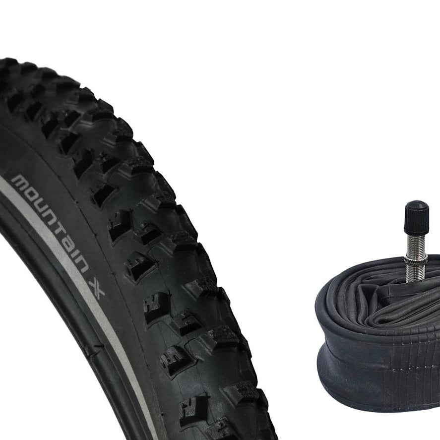 Fahrradreifen XLC Mountain X 29 Zoll MTB Drahtreifen Fahrradmantel Rad Reifen Schlauch