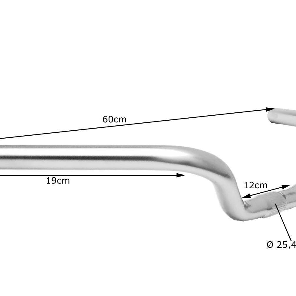 fahrradlenker trekkingrad Fahrrad Retro Touring Lenker Fahrradlenker 25.4mm Griffweite 60 62 64 – Redloonbike24 by vonderpalette
