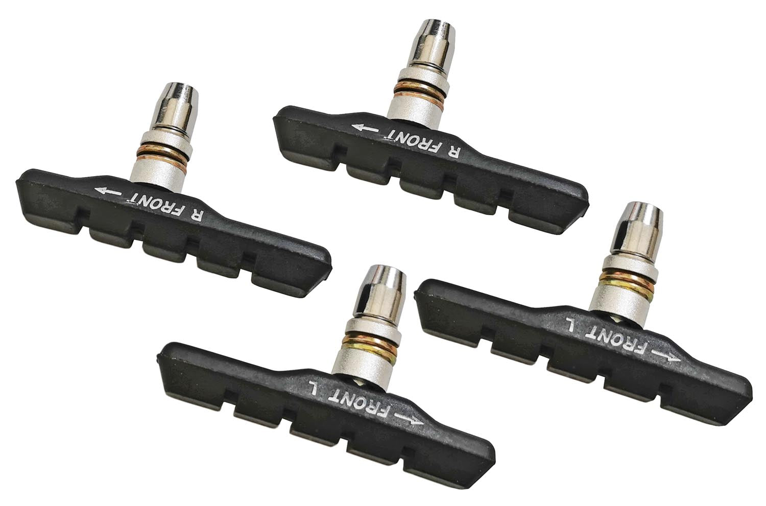 Red Loon Bremsschuhe V-Brake Fahrrad Bremsbeläge 70mm Bremsgummi