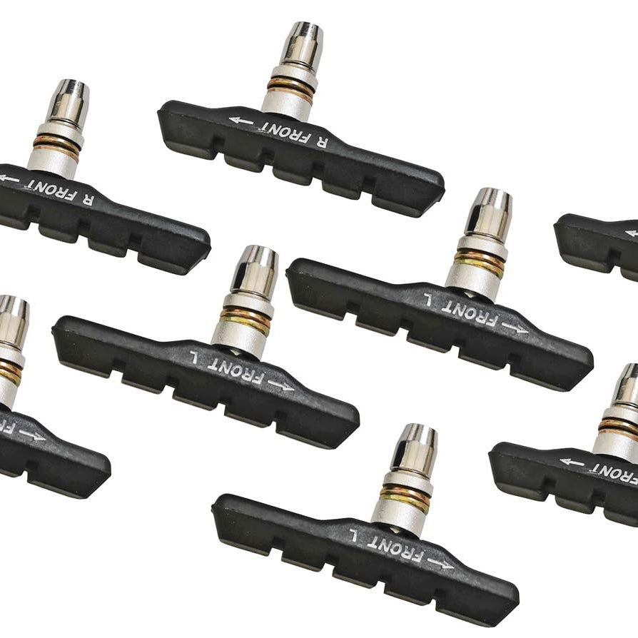 Red Loon Bremsschuhe V-Brake Fahrrad Bremsbeläge 70mm Bremsgummi