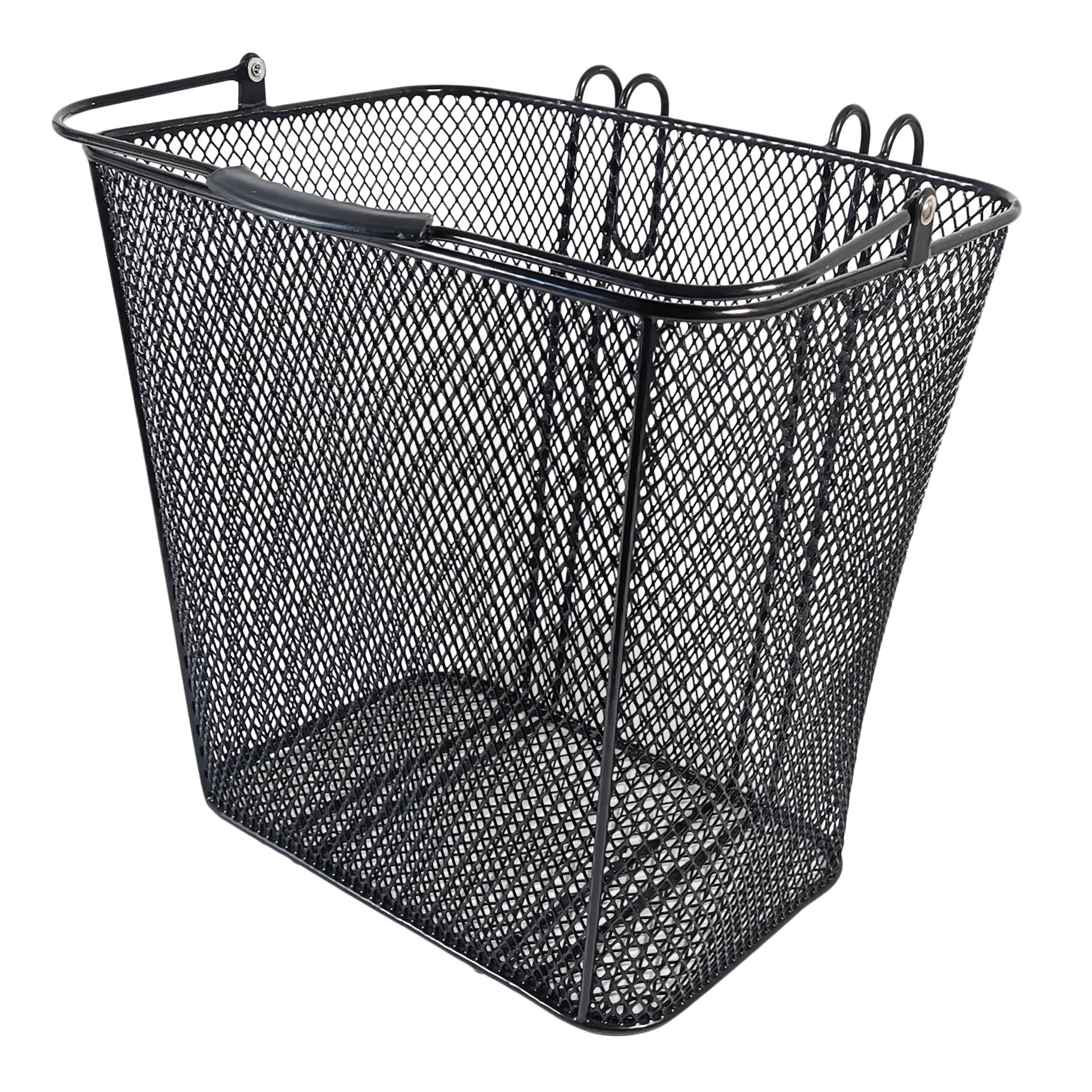Fahrradkorb Gepäckträger Korb Seiten Hinten Metall Einkaufskorb 22 Ltr Red Loon