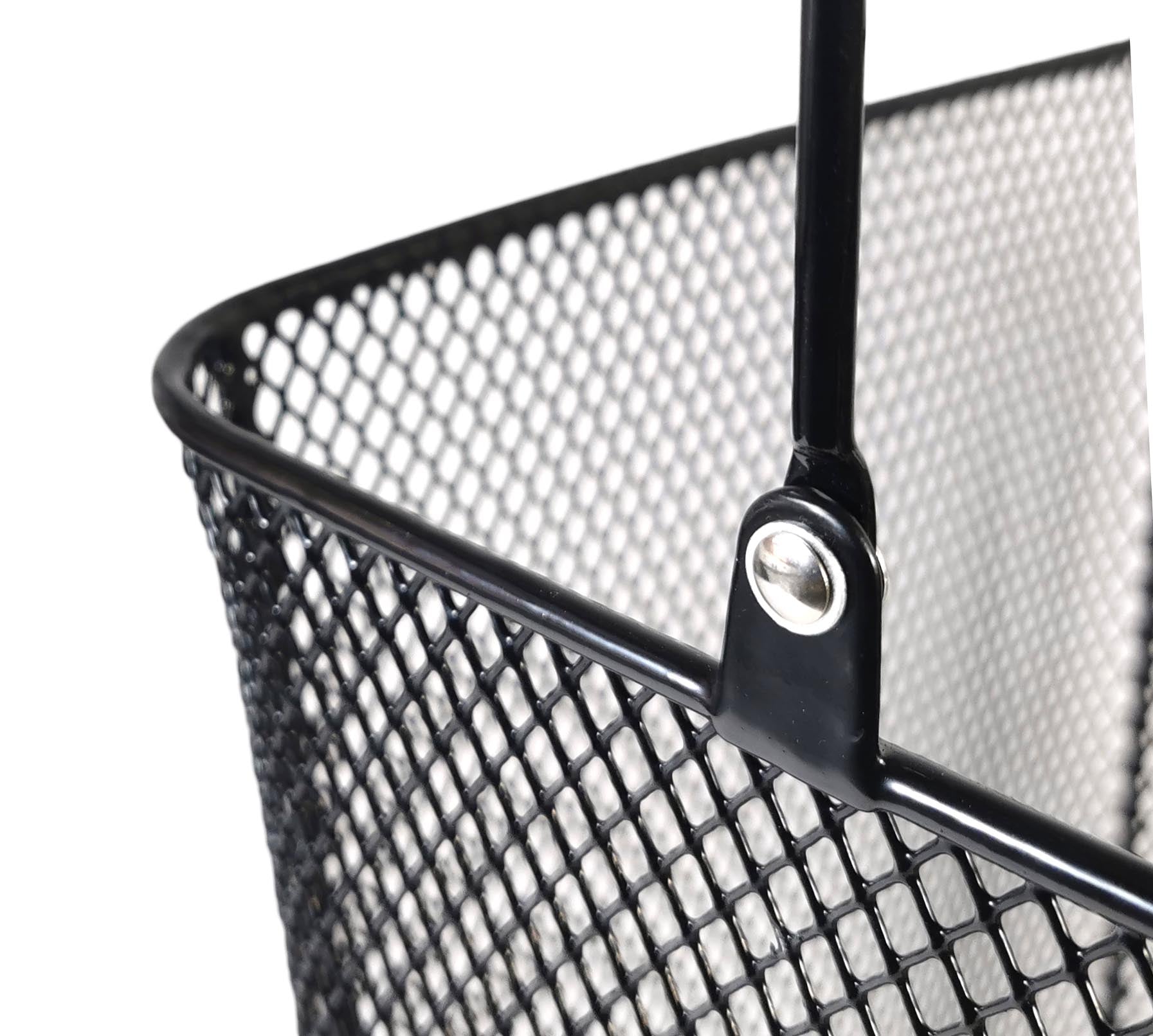 Fahrradkorb Gepäckträger Korb Seiten Hinten Metallkorb Einkaufskorb 22 Ltr Red Loon