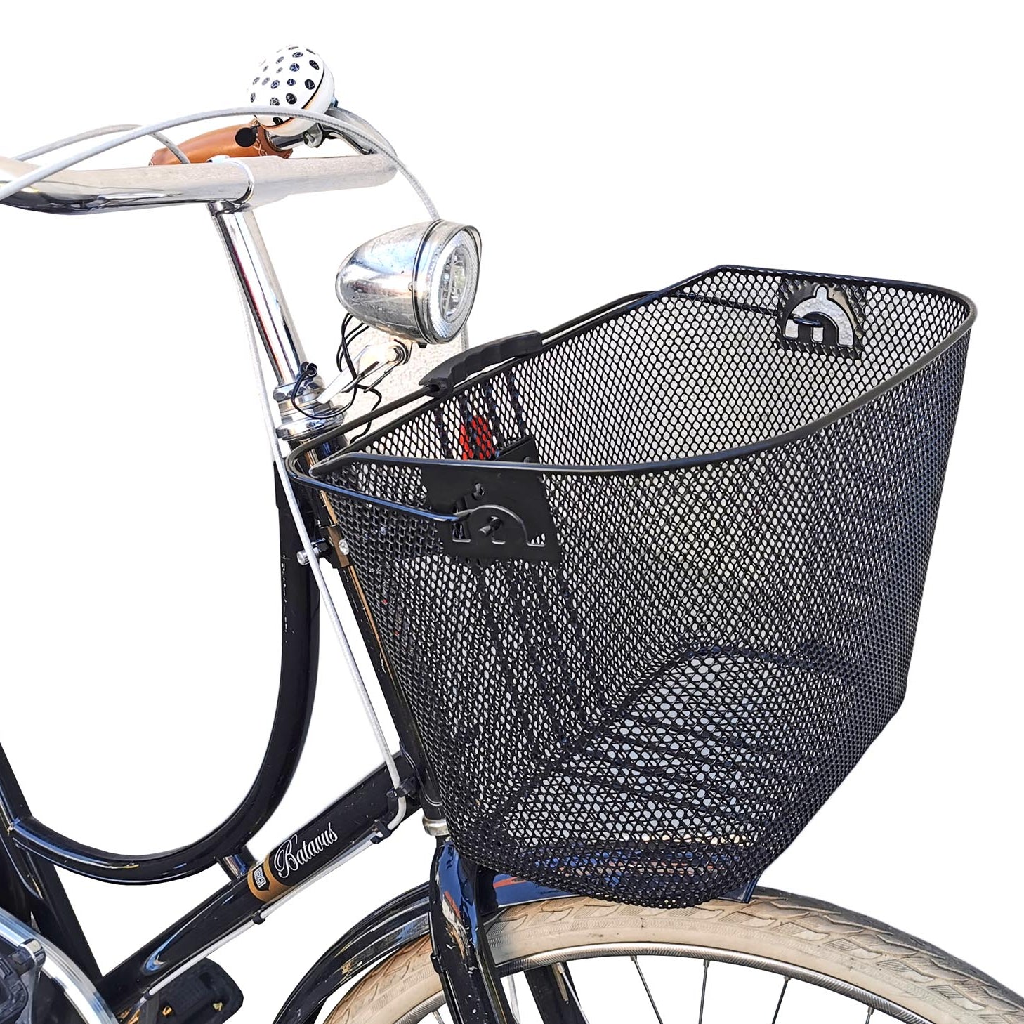 Lenkerkorb Fahrradkorb Korb E-Bike E-Scooter Quick-Halter 15l Red Loon Frontkorb