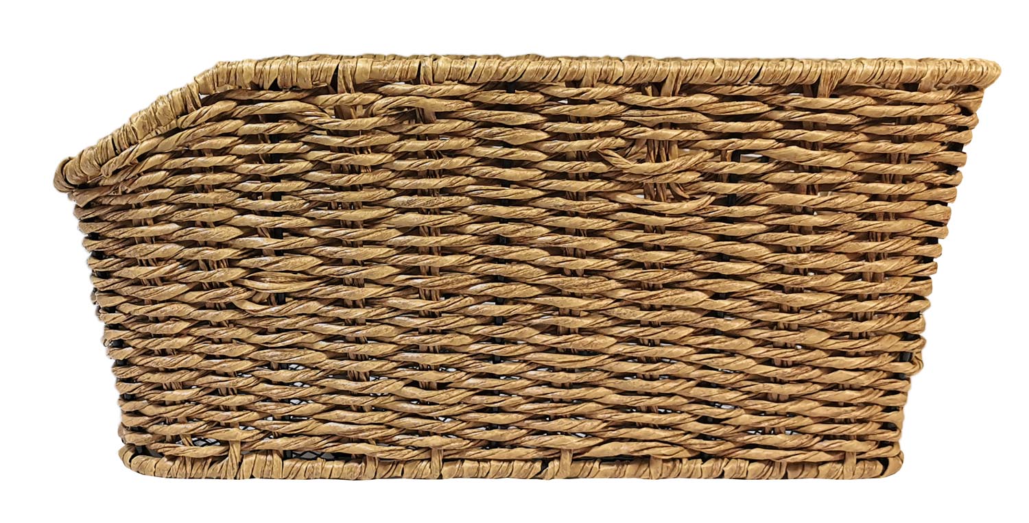 Red Loon Fahrradkorb XL Pro Rattanlook Seegras Gepäckträgerkorb Korb Schultaschen Taschenkorb