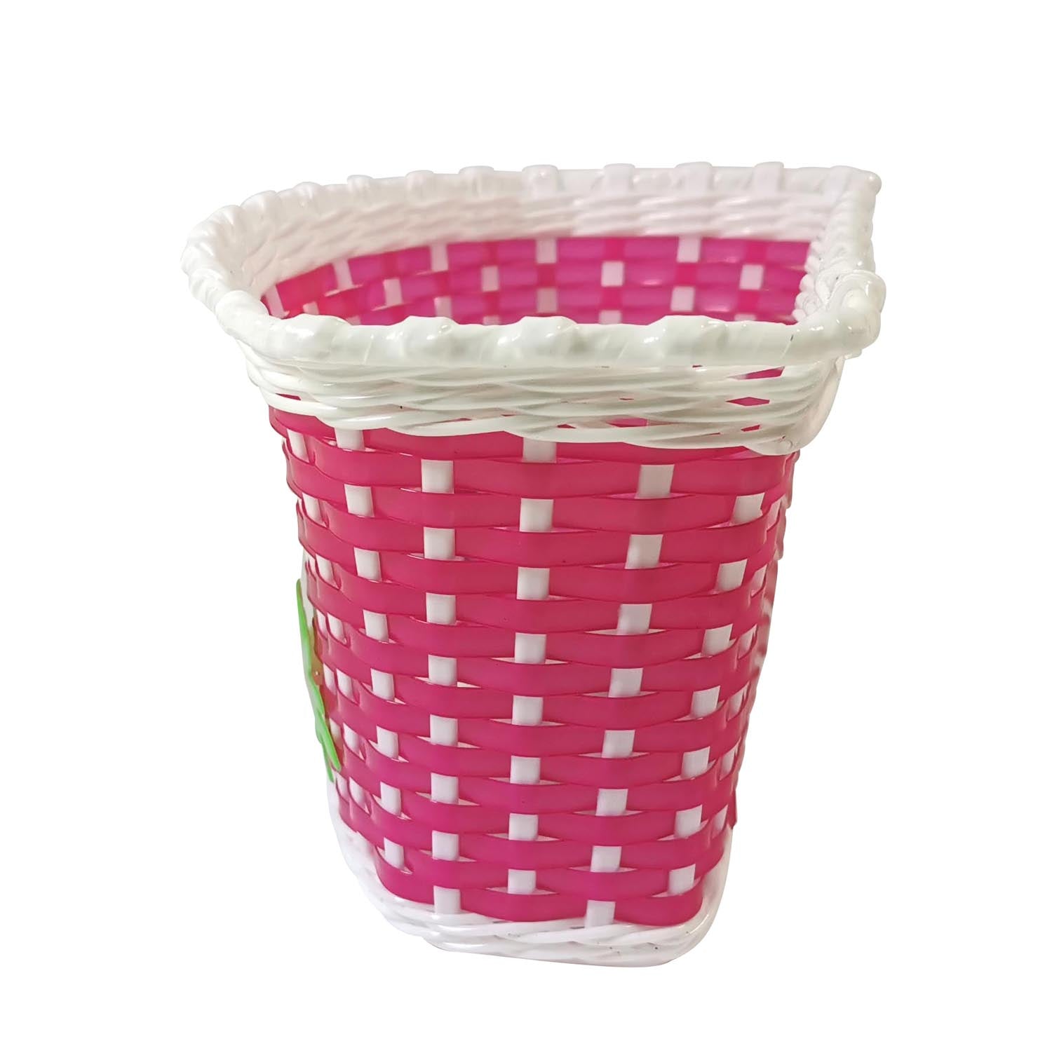 Kinder Fahrradkorb Lenkerkorb mit Blumen Red Loon engmaschig abnehmbar