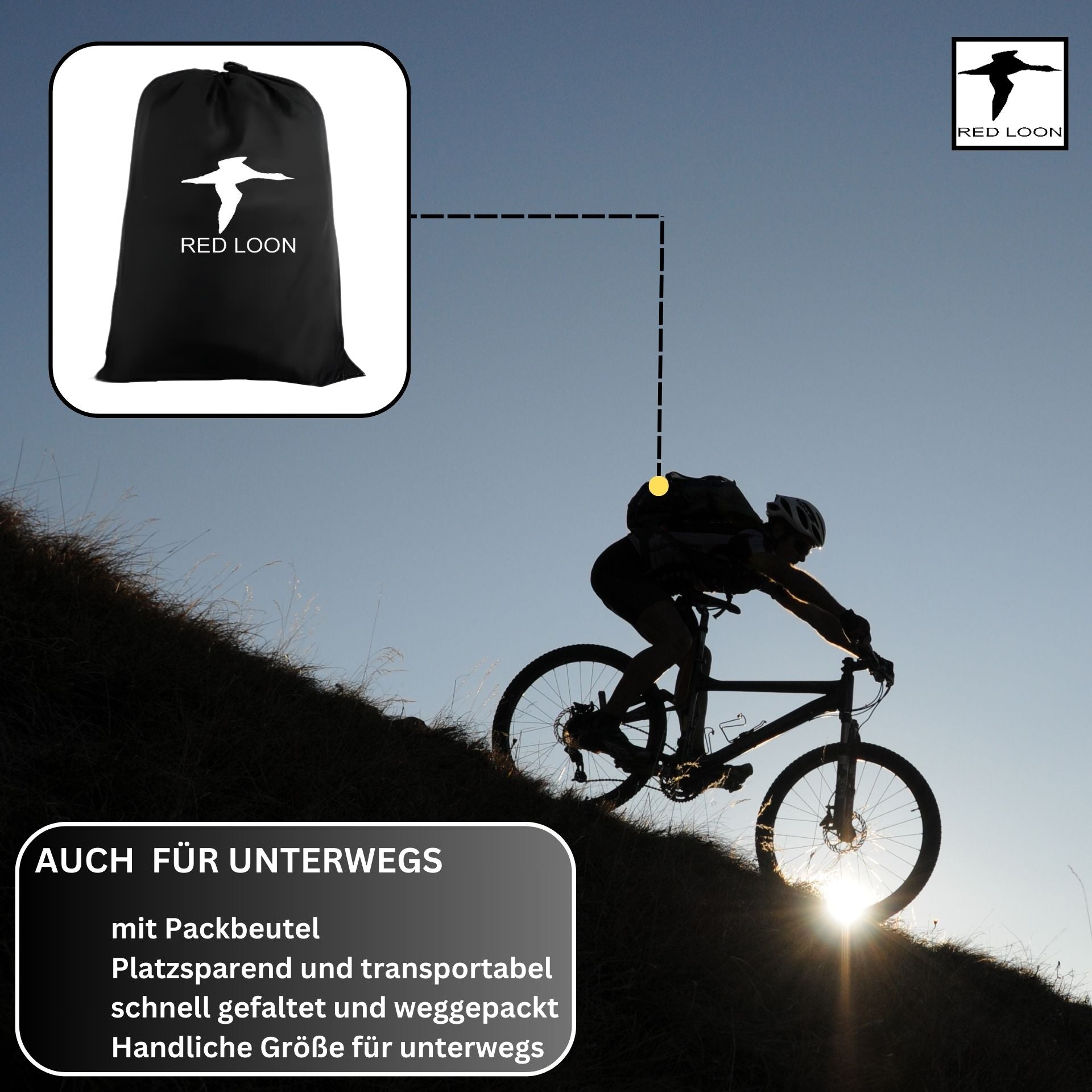 Red Loon universal Fahrradplane Fahrrad Abdeckung Schutzhülle Cycle Cover Fahrradhülle wasserdicht