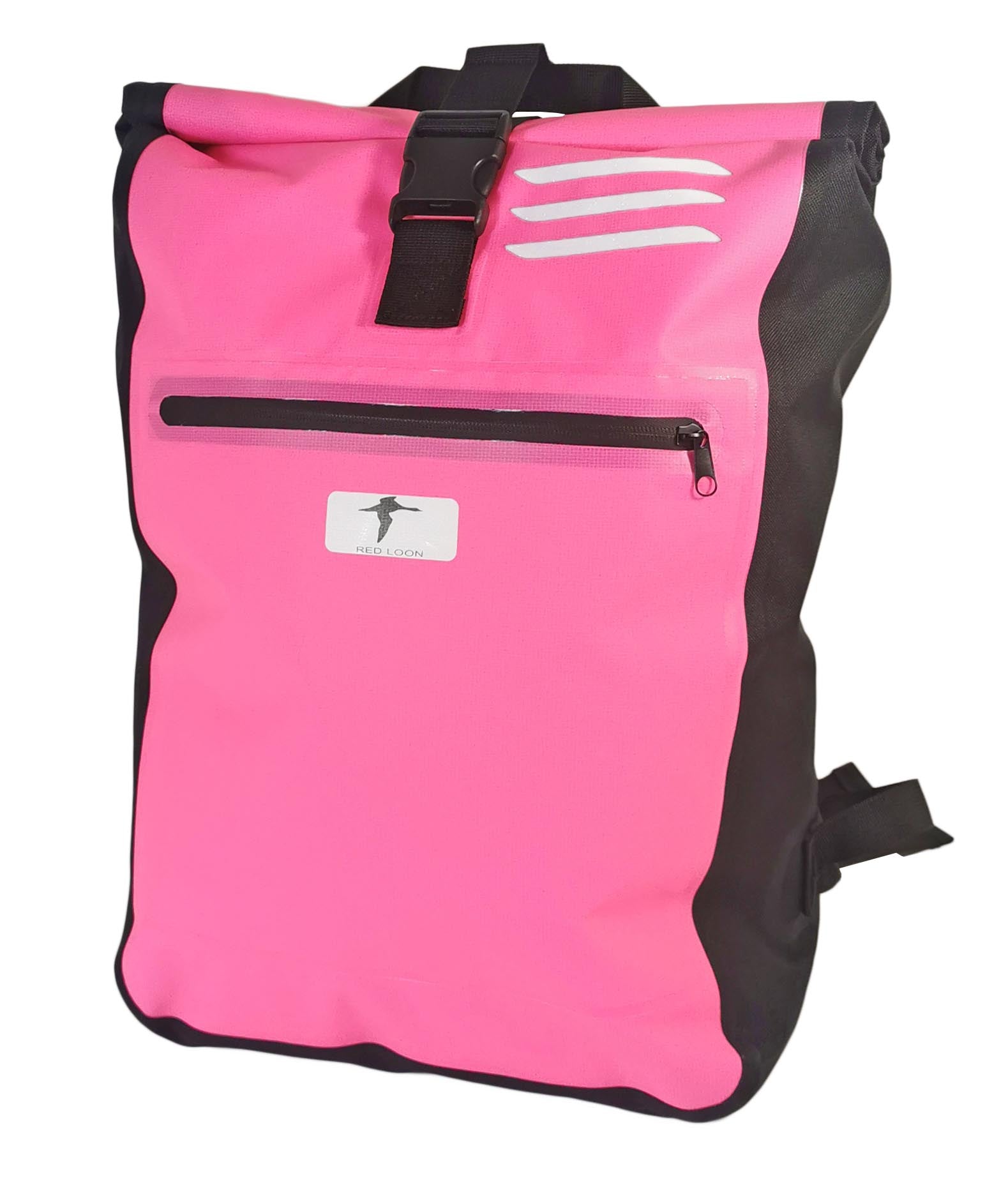 Kurier Rucksack rosa Courier Bag Kuriertasche LKW-Plane Backpack Kurierrucksack Red Loon
