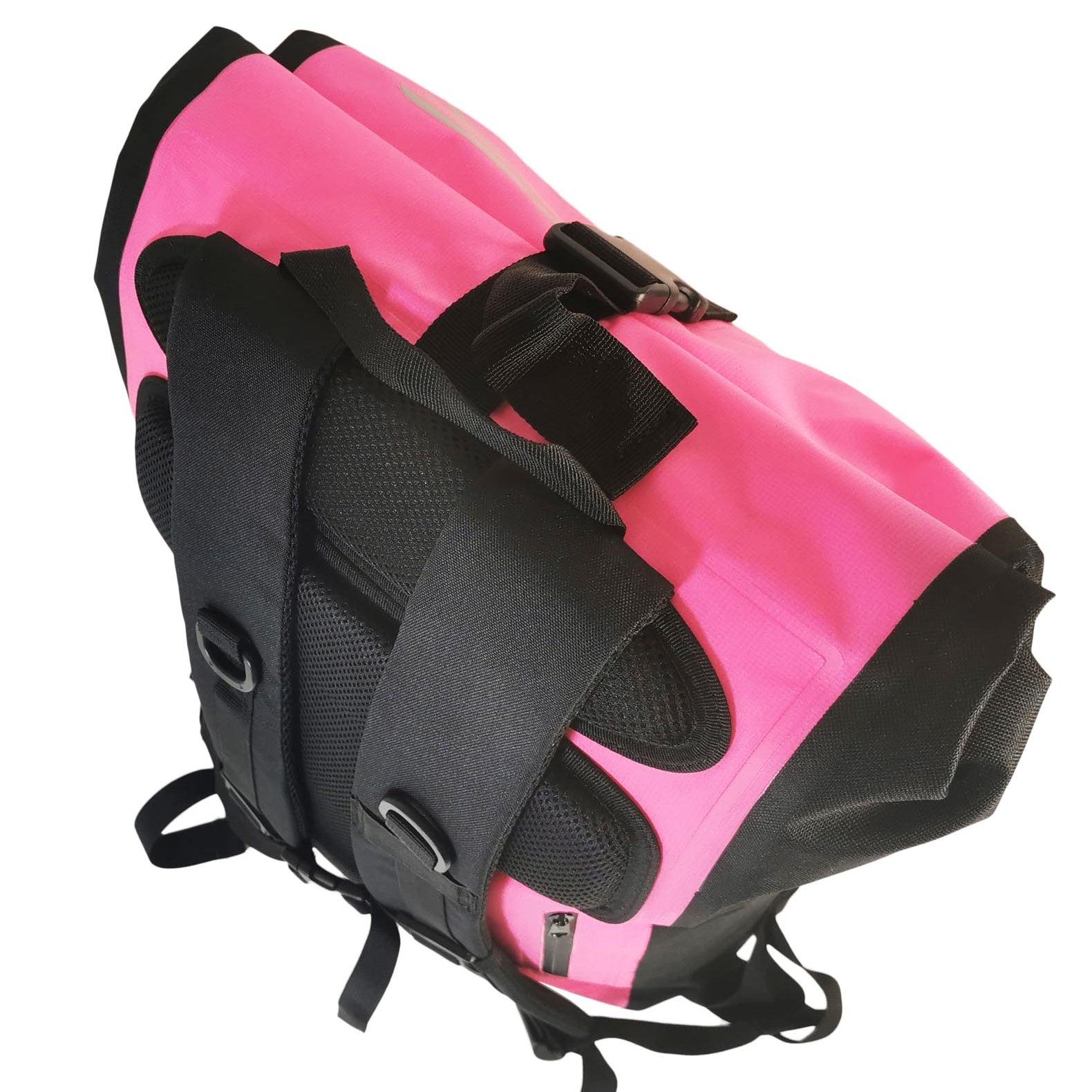 Kurier Rucksack rosa Courier Bag Kuriertasche LKW-Plane Backpack Kurierrucksack Red Loon