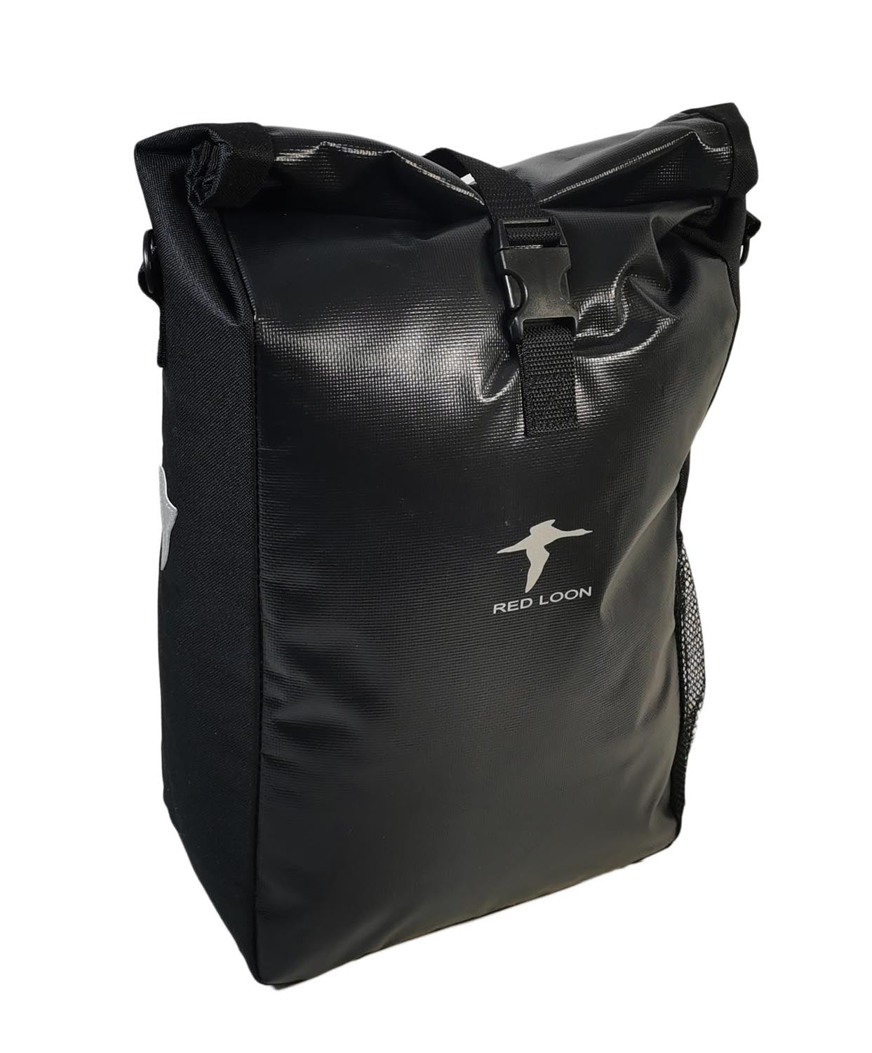2x Fahrradtasche Red Loon Packtasche Gepäckträgertasche Gepäcktasche schwarz