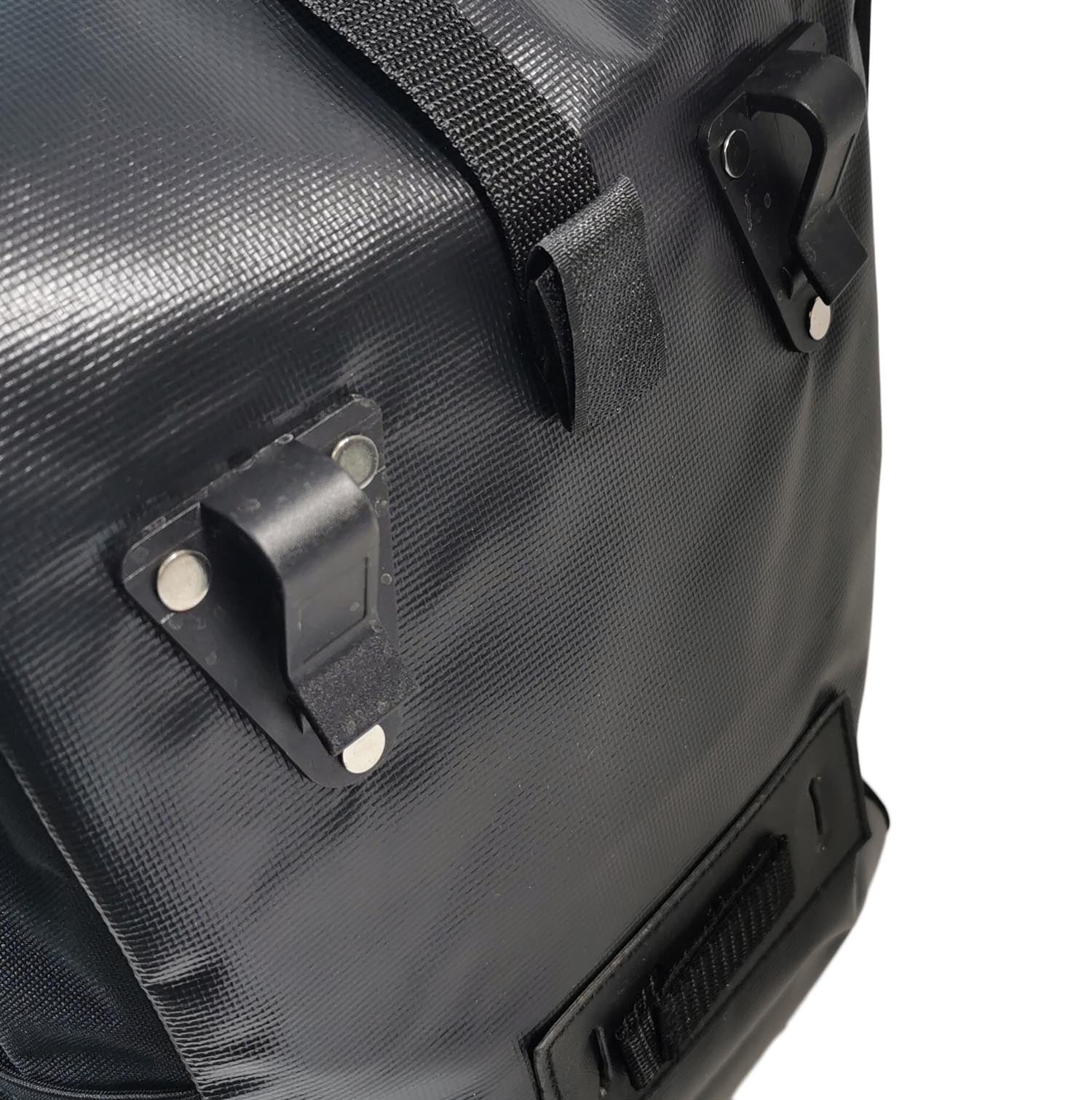 2x Fahrradtasche Red Loon Packtasche Gepäckträgertasche Gepäcktasche schwarz