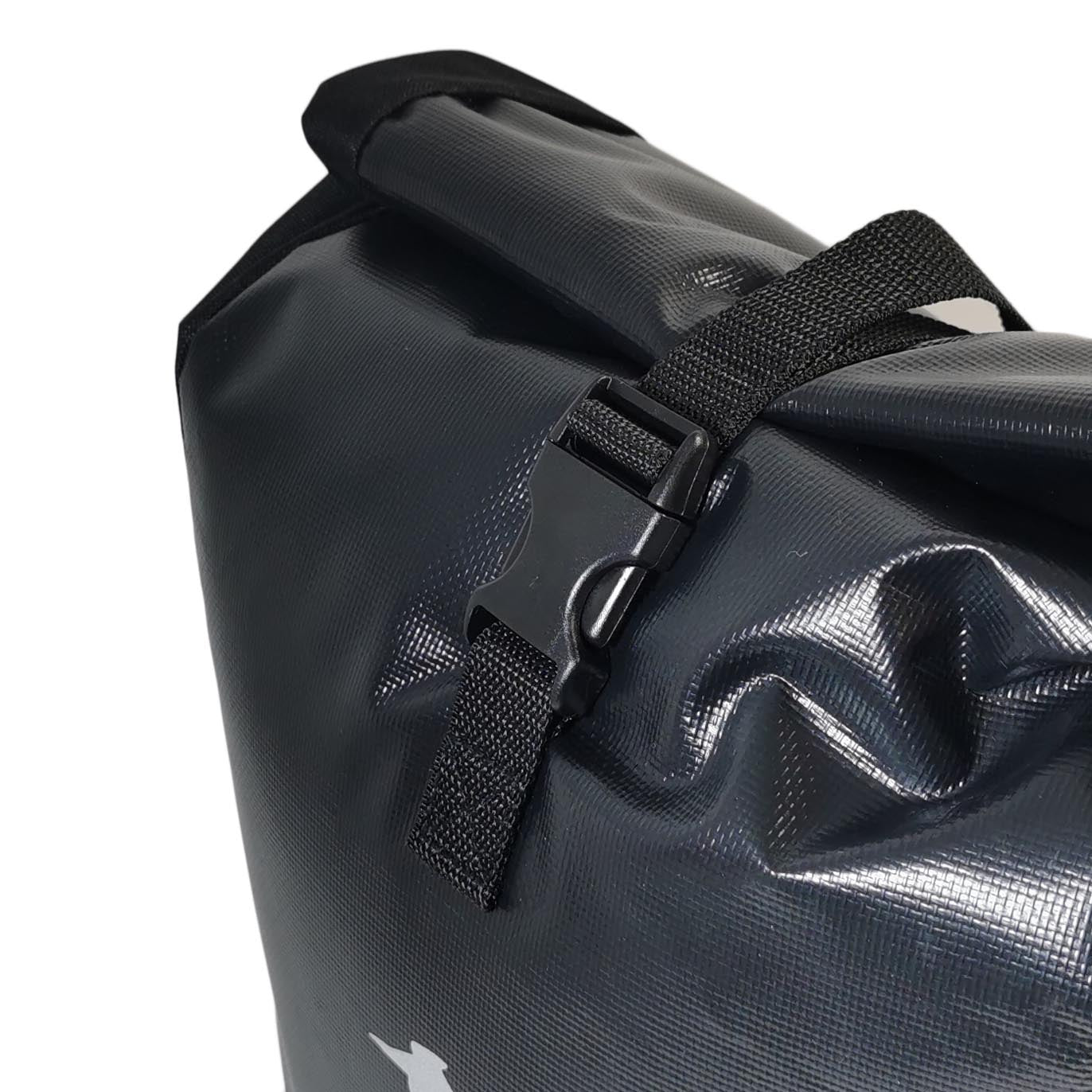 2x Fahrradtasche Red Loon Packtasche Gepäckträgertasche Gepäcktasche schwarz