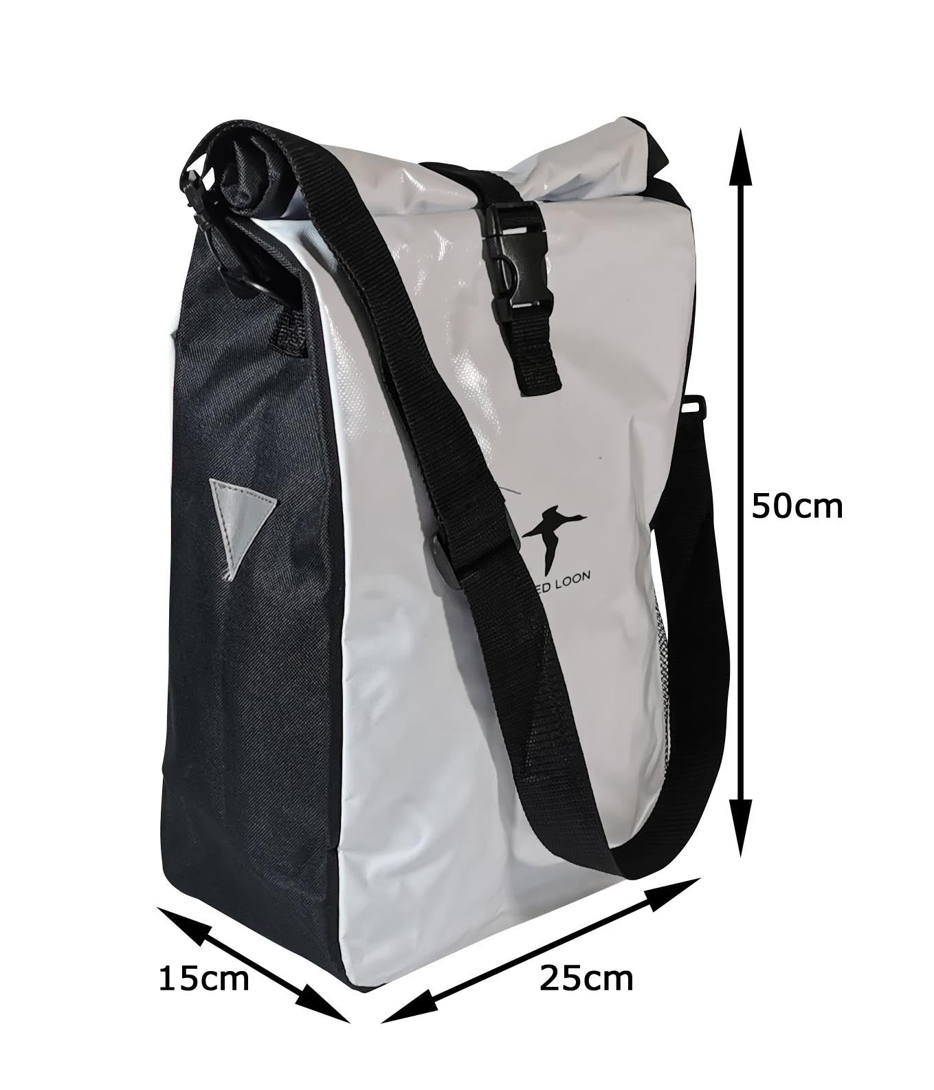 2x Fahrradtasche Red Loon Packtasche Gepäckträgertasche Gepäck Tasche LKW-Plane