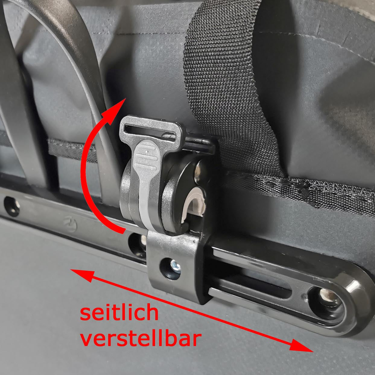 Fahrradtasche Pro Plus Packtasche Gepäckträgertasche Red Loon LKW-Plane wasserdicht