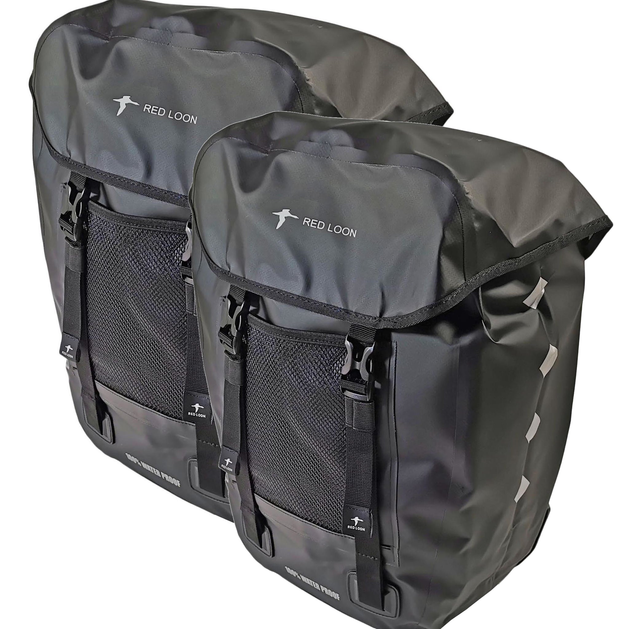 2x Red Loon Packtasche Fahrradtasche Gepäckträgertasche LKW-Plane wasserdicht