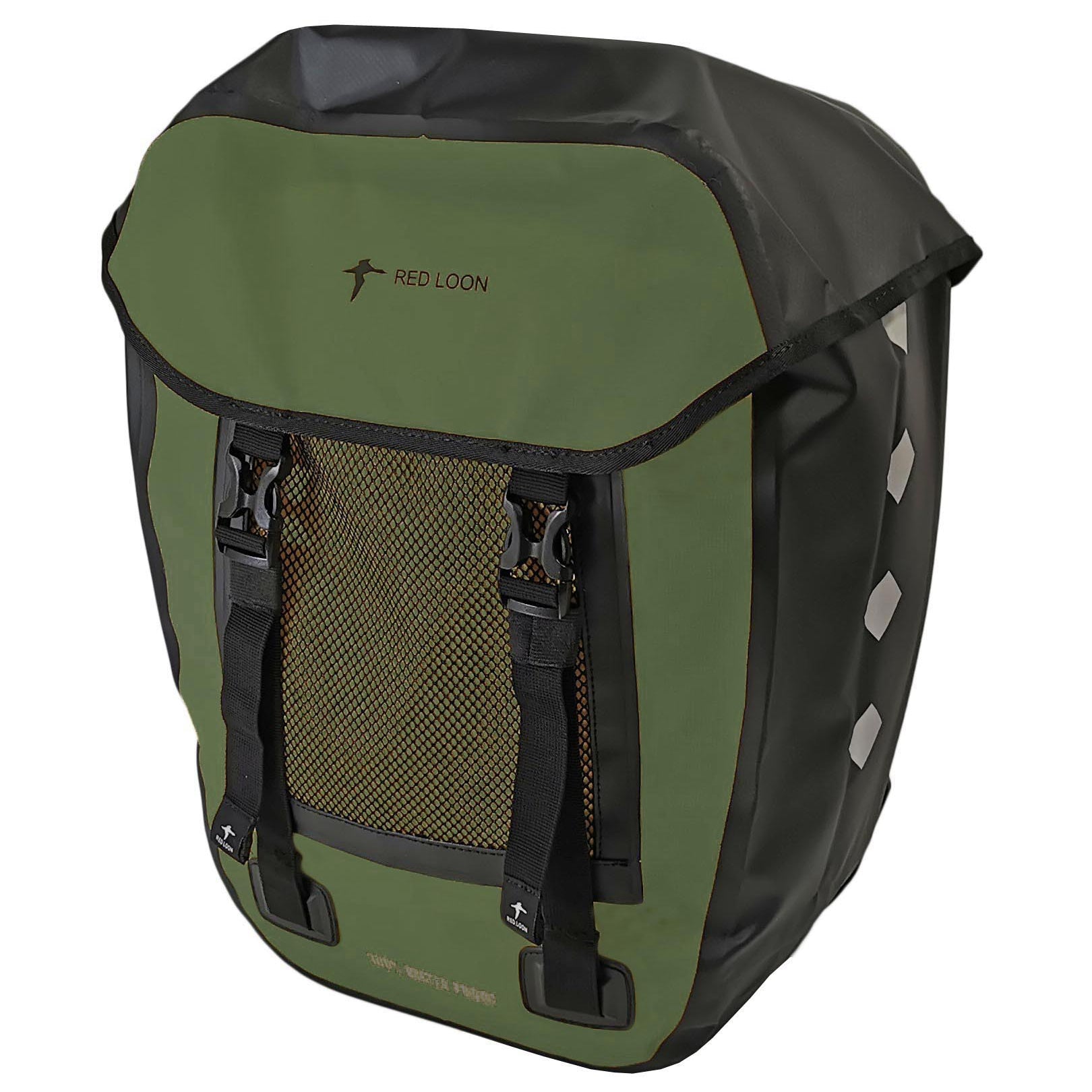 Fahrradtasche Pro Plus Packtasche Gepäckträgertasche Red Loon LKW-Plane wasserdicht