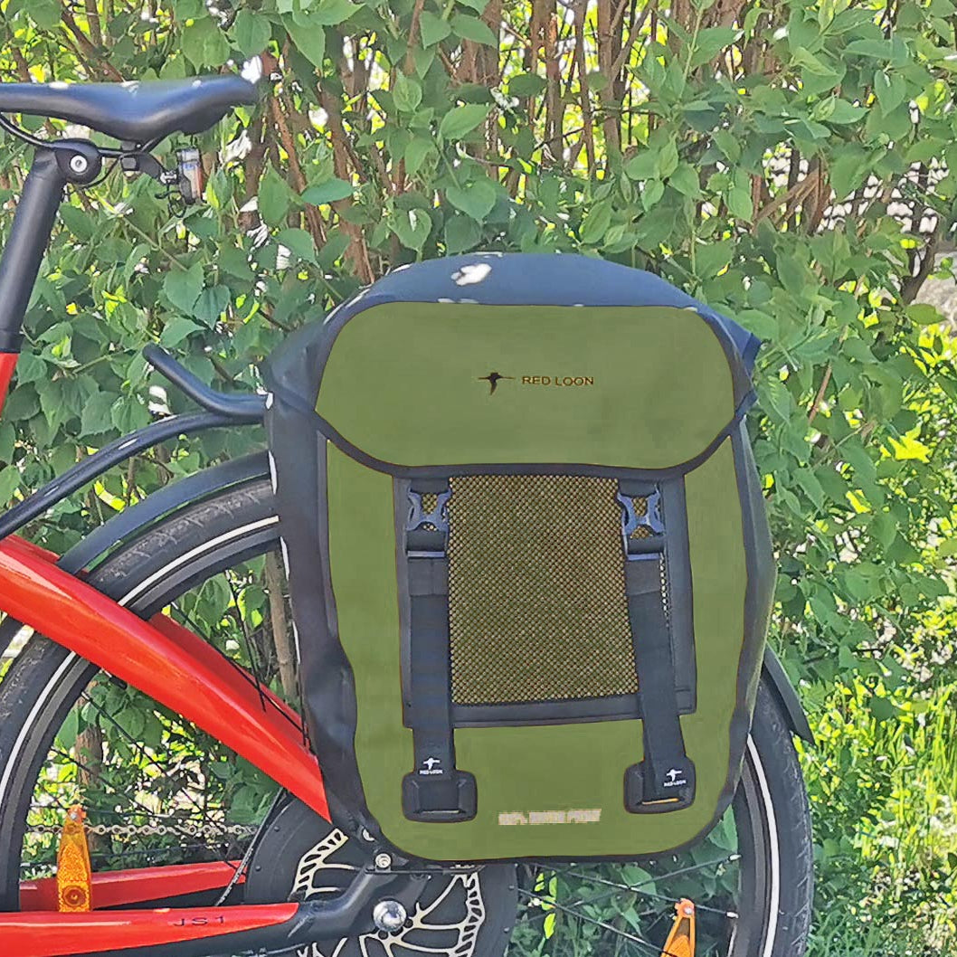 Fahrradtasche Pro Plus Packtasche Gepäckträgertasche Red Loon LKW-Plane wasserdicht