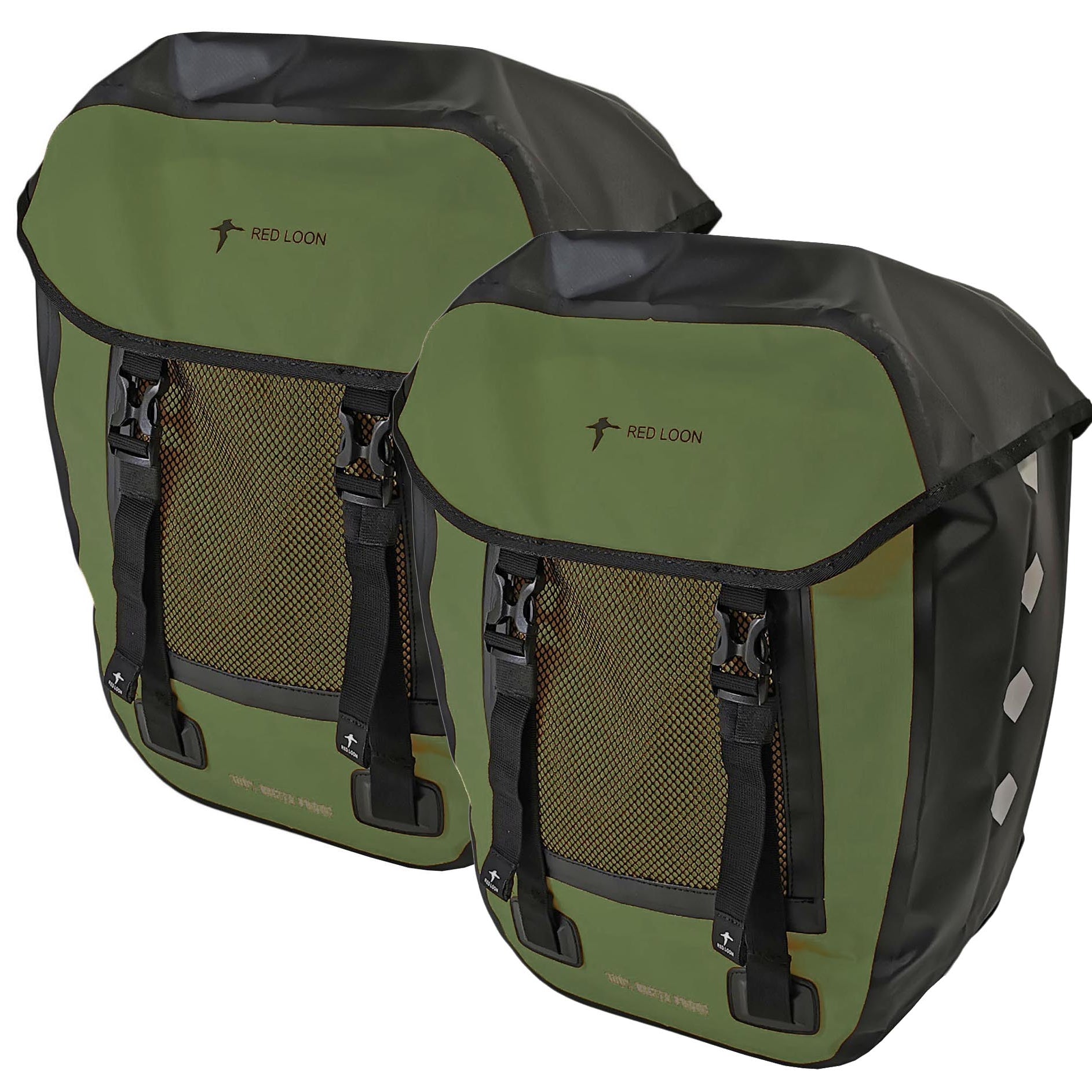 Fahrradtasche Pro Plus Packtasche Gepäckträgertasche Red Loon LKW-Plane wasserdicht