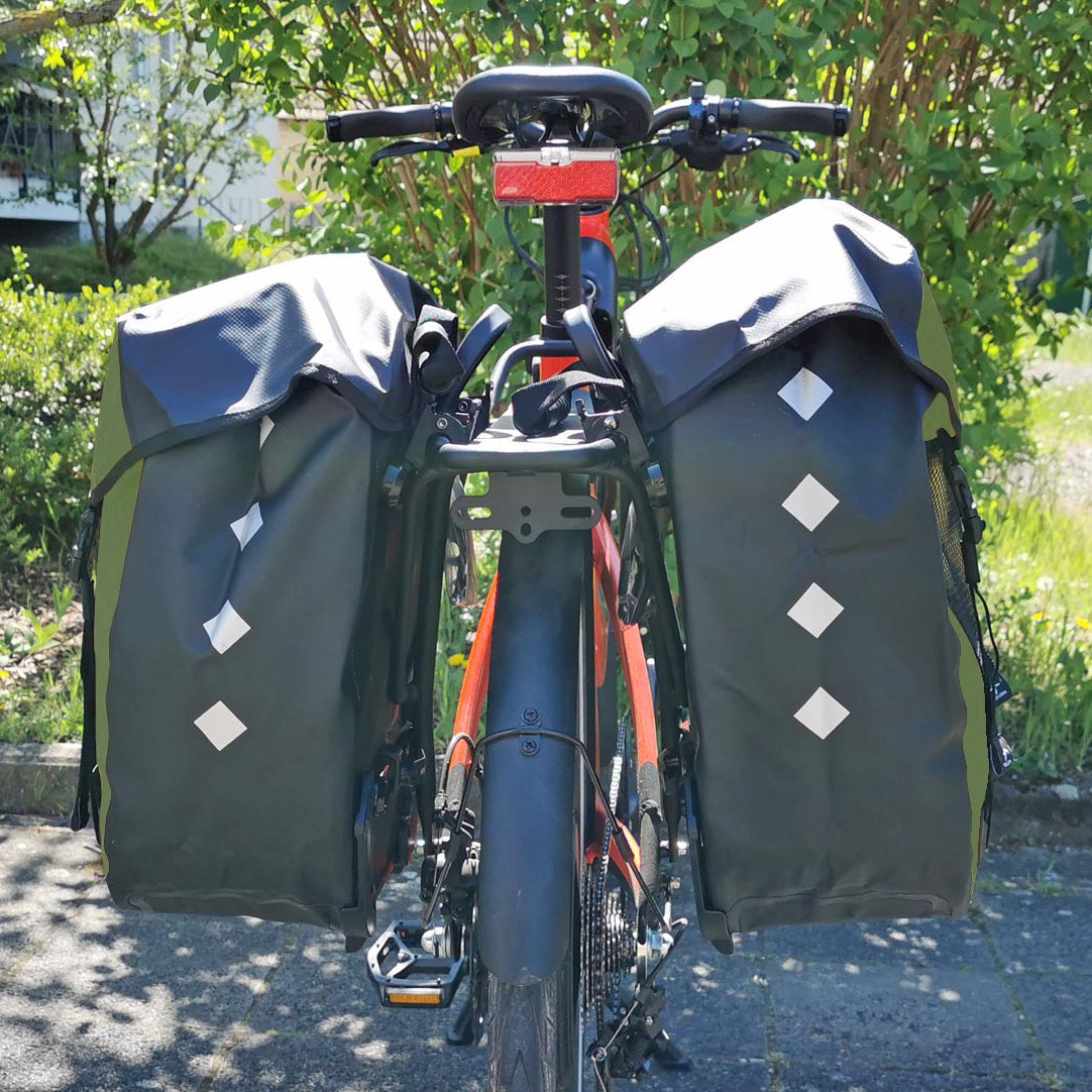 Fahrradtasche Pro Plus Packtasche Gepäckträgertasche Red Loon LKW-Plane wasserdicht