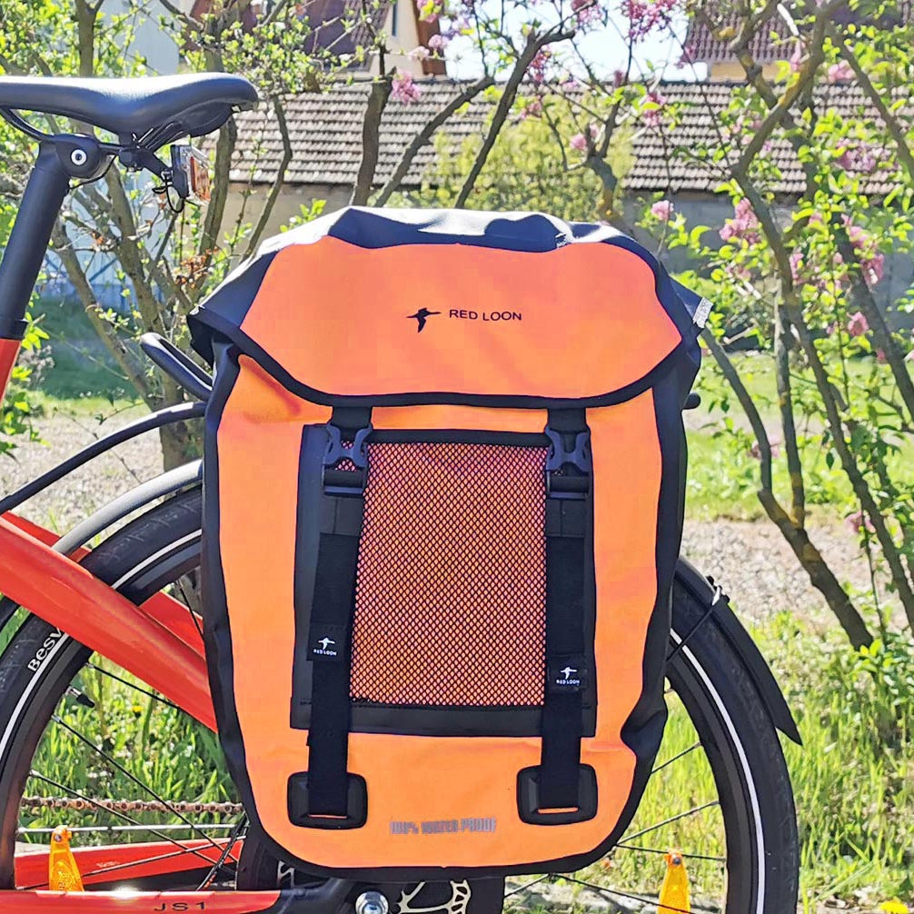 Fahrradtasche Pro Plus Packtasche Gepäckträgertasche Red Loon LKW-Plane wasserdicht
