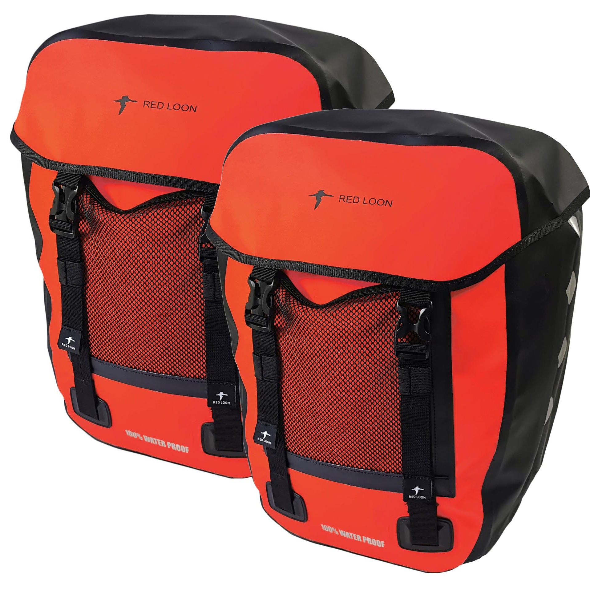 Fahrradtasche Pro Plus Packtasche Gepäckträgertasche Red Loon LKW-Plane wasserdicht