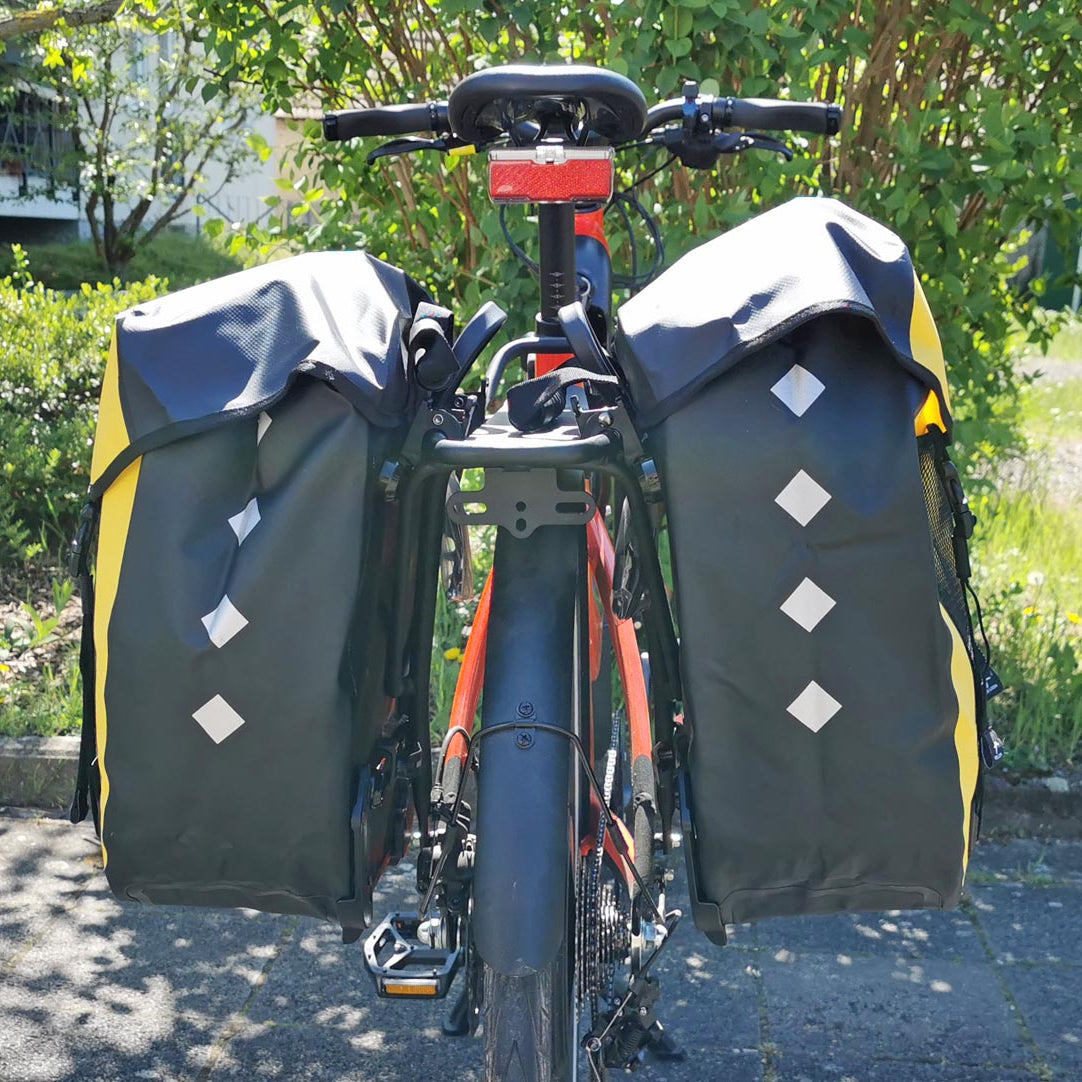 Fahrradtasche Pro Plus Packtasche Gepäckträgertasche Red Loon LKW-Plane wasserdicht