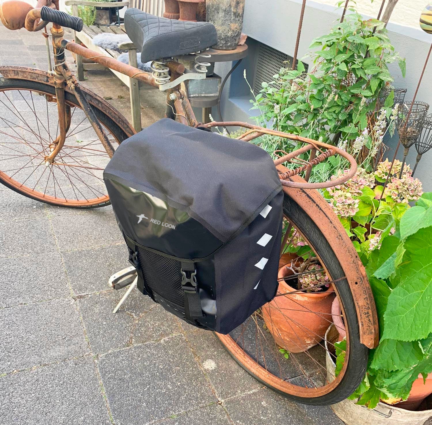 Red Loon Packtasche Fahrradtasche Gepäckträgertasche LKW-Plane wasserdicht