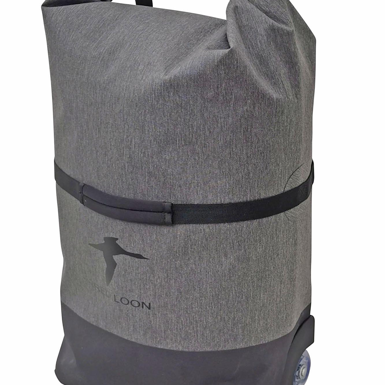 Red Loon Packtasche & Trolley 28 Ltr Gepäckträgertasche Fahrradtasche mit Teleskopgriff wasserdicht