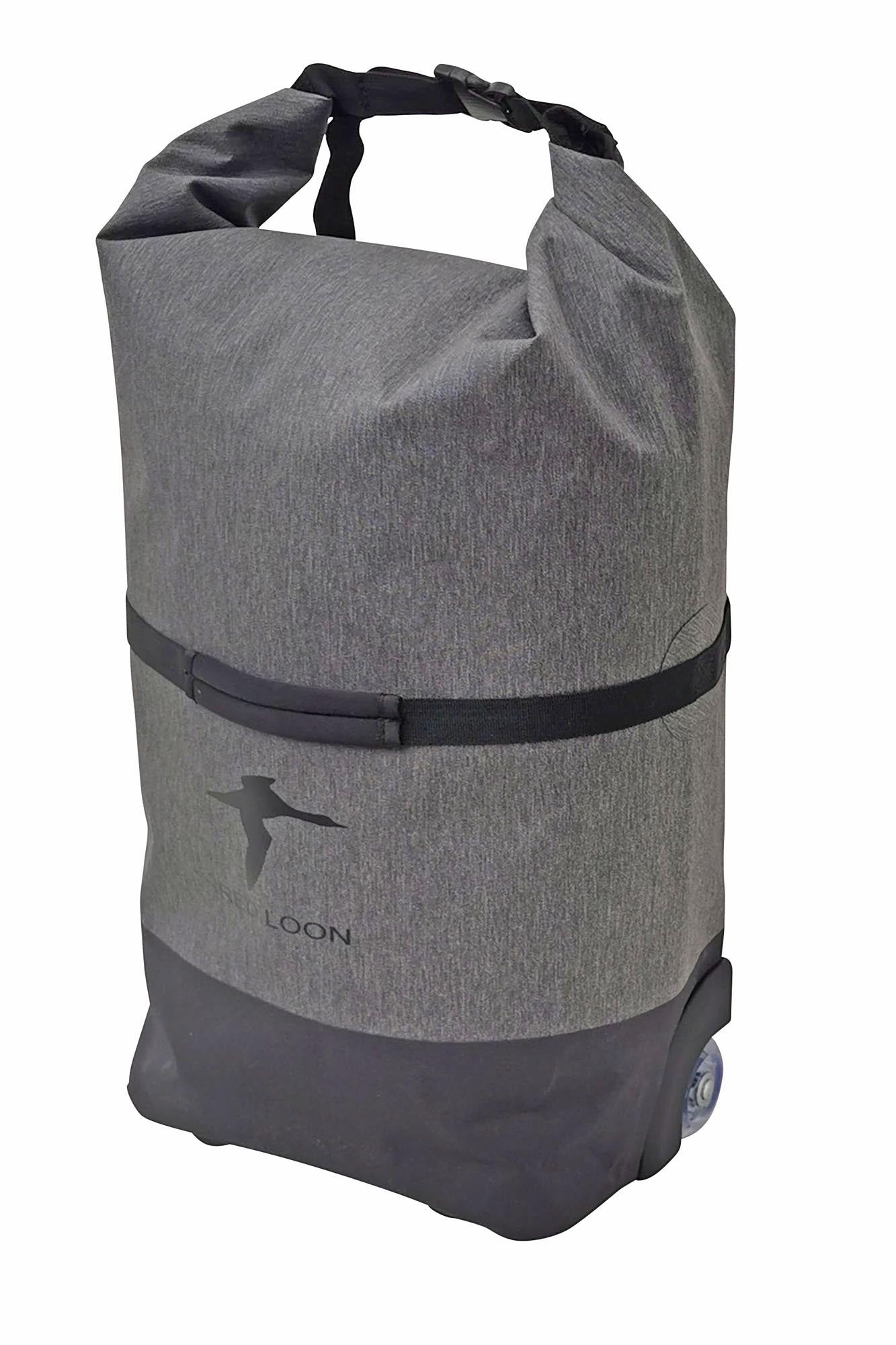 Red Loon Packtasche & Trolley 28 Ltr Gepäckträgertasche Fahrradtasche mit Teleskopgriff wasserdicht