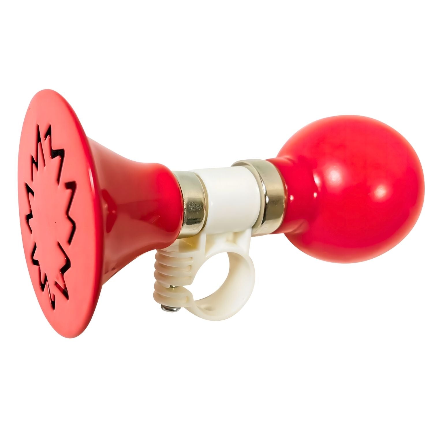 Red Loon Kinder Fahrradhupe - Hupe Kinderfahrrad - Lenkerhupe 20-23 mm - Ballhupe Fahrradklingel Signal Horn für Fahrräder Roller Lauflernrad - Hupe Fahrrad Metall Gummi Warnklingel