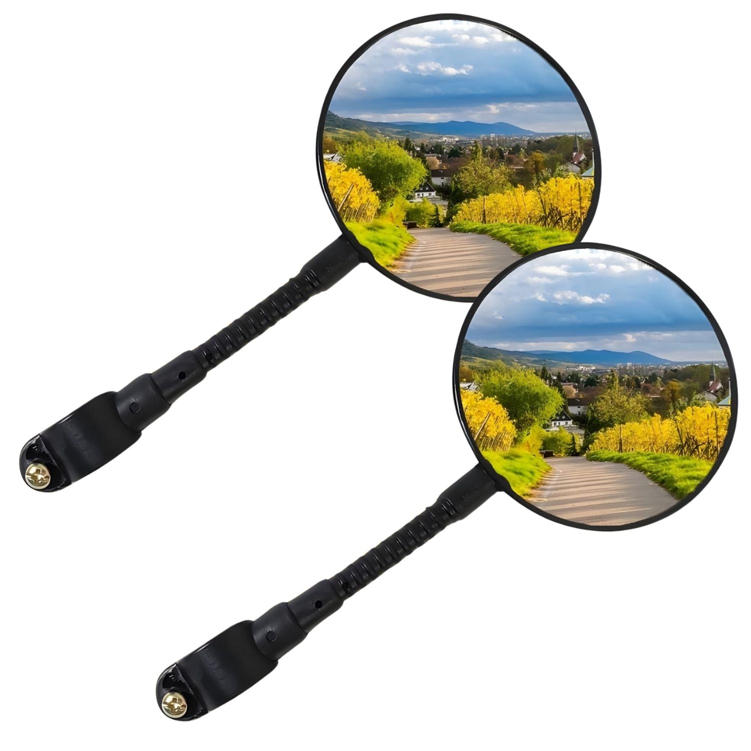 Red Loon Kinder Fahrradspiegel für Lenker - Rückspiegel Fahrrad Fahrradrückspiegel Kinderfahrrad - Lenkerspiegel Fahrrad Spiegel Rückspiegel - rechts & links - Kinderrad Roller Lauflernrad Dreirad