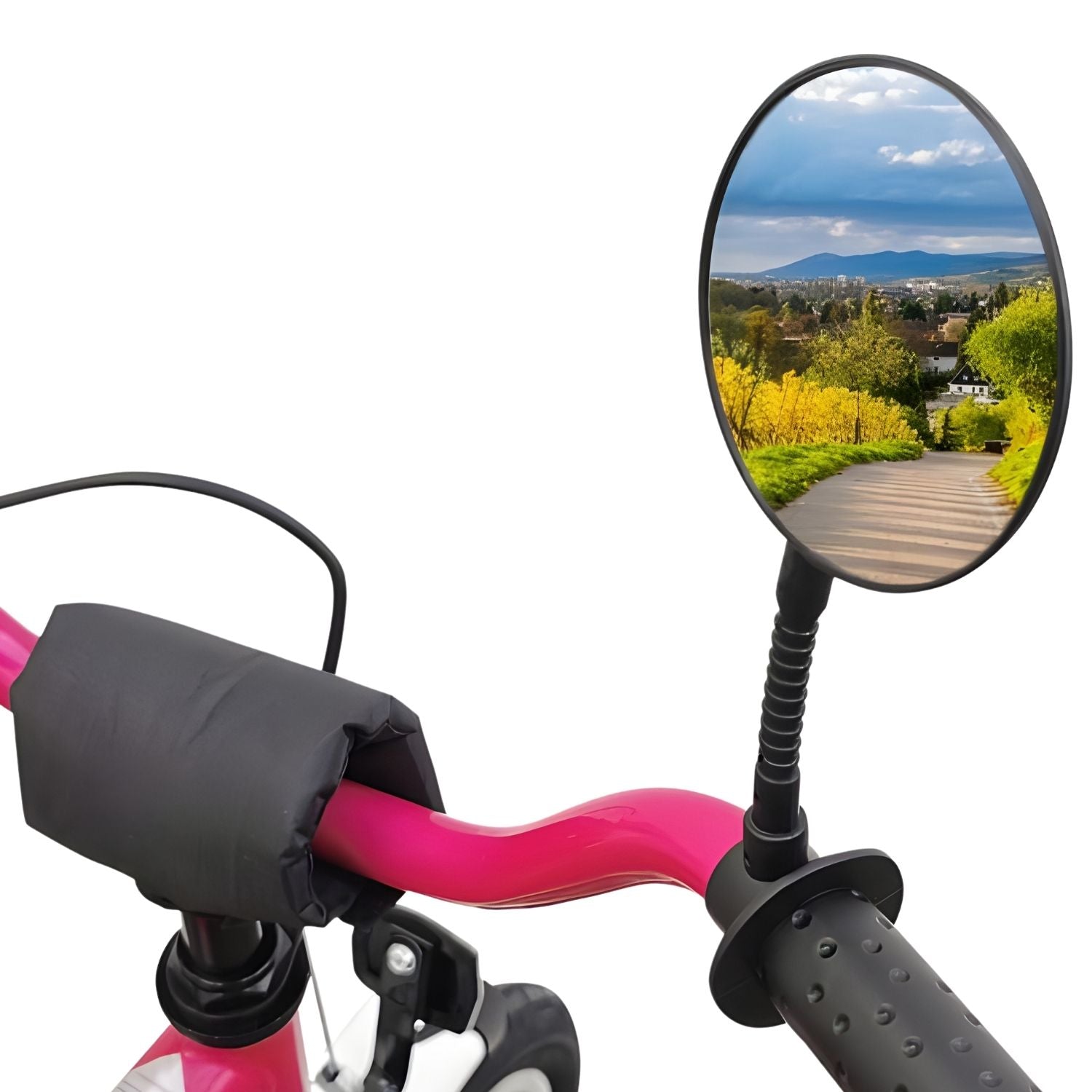 Red Loon Kinder Fahrradspiegel für Lenker - Rückspiegel Fahrrad Fahrradrückspiegel Kinderfahrrad - Lenkerspiegel Fahrrad Spiegel Rückspiegel - rechts & links - Kinderrad Roller Lauflernrad Dreirad