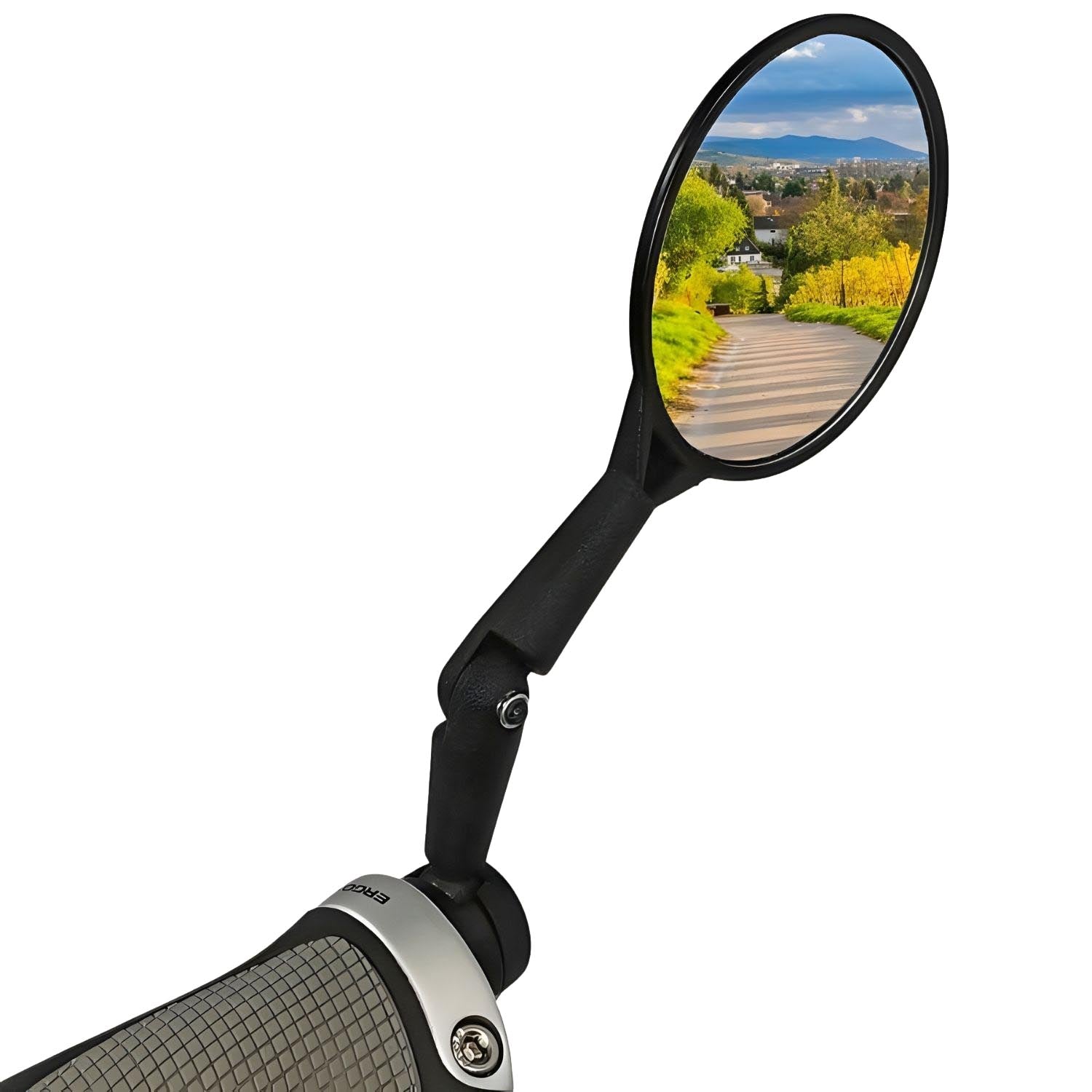 Red Loon Fahrradspiegel für Lenker - Rückspiegel Fahrrad Fahrradrückspiegel E Bike - Lenkerspiegel Fahrrad Spiegel konvex - klappbar 360° drehbar - für Fahrrad Rennrad Mountainbikes usw