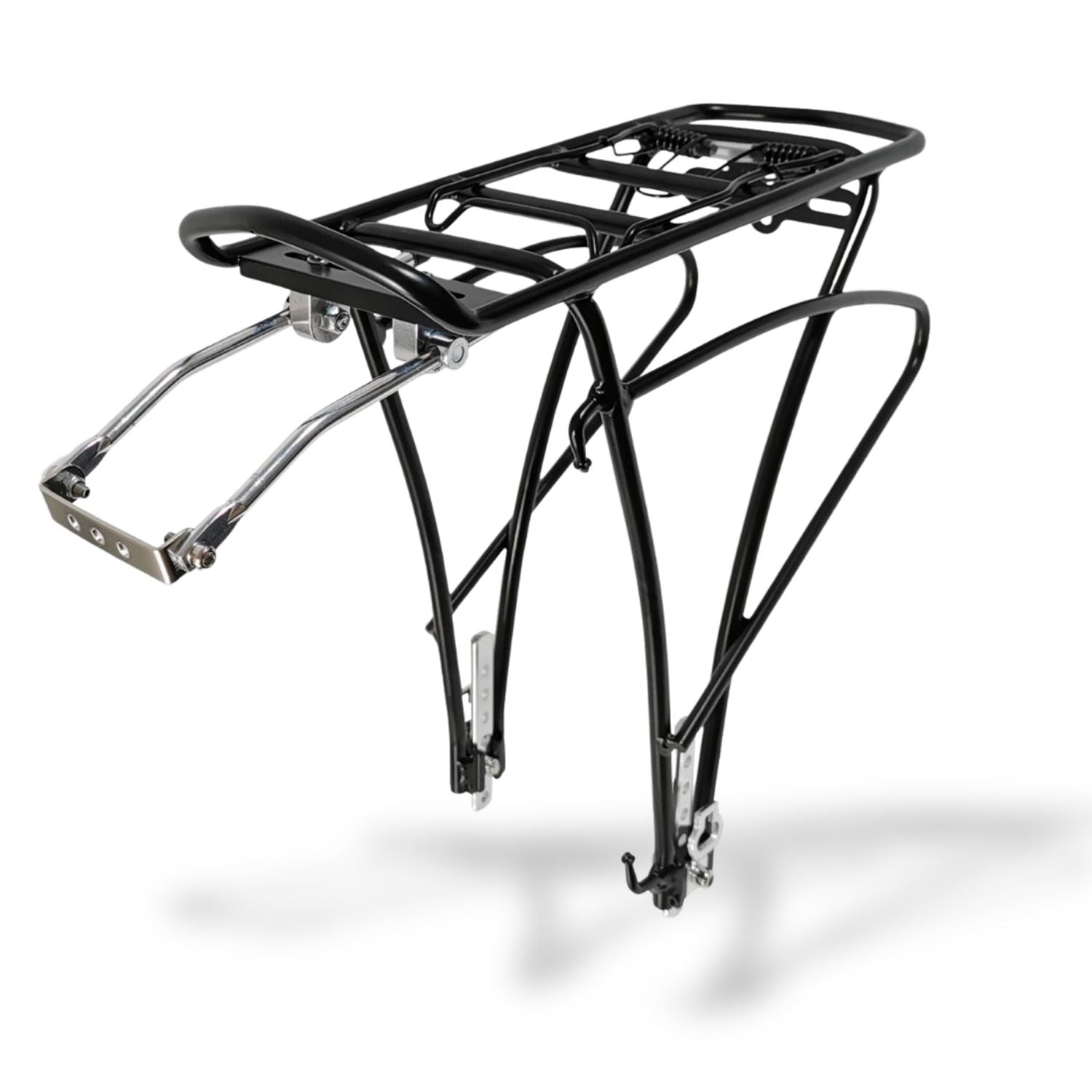 Red Loon Fahrrad Gepäckträger hinten - Fahrradgepäckträger mit Federklappe - Aluminiumlegierung - Rad Gepäckträger passend für 24-28" verstellbar - Tragkraft bis 25kg