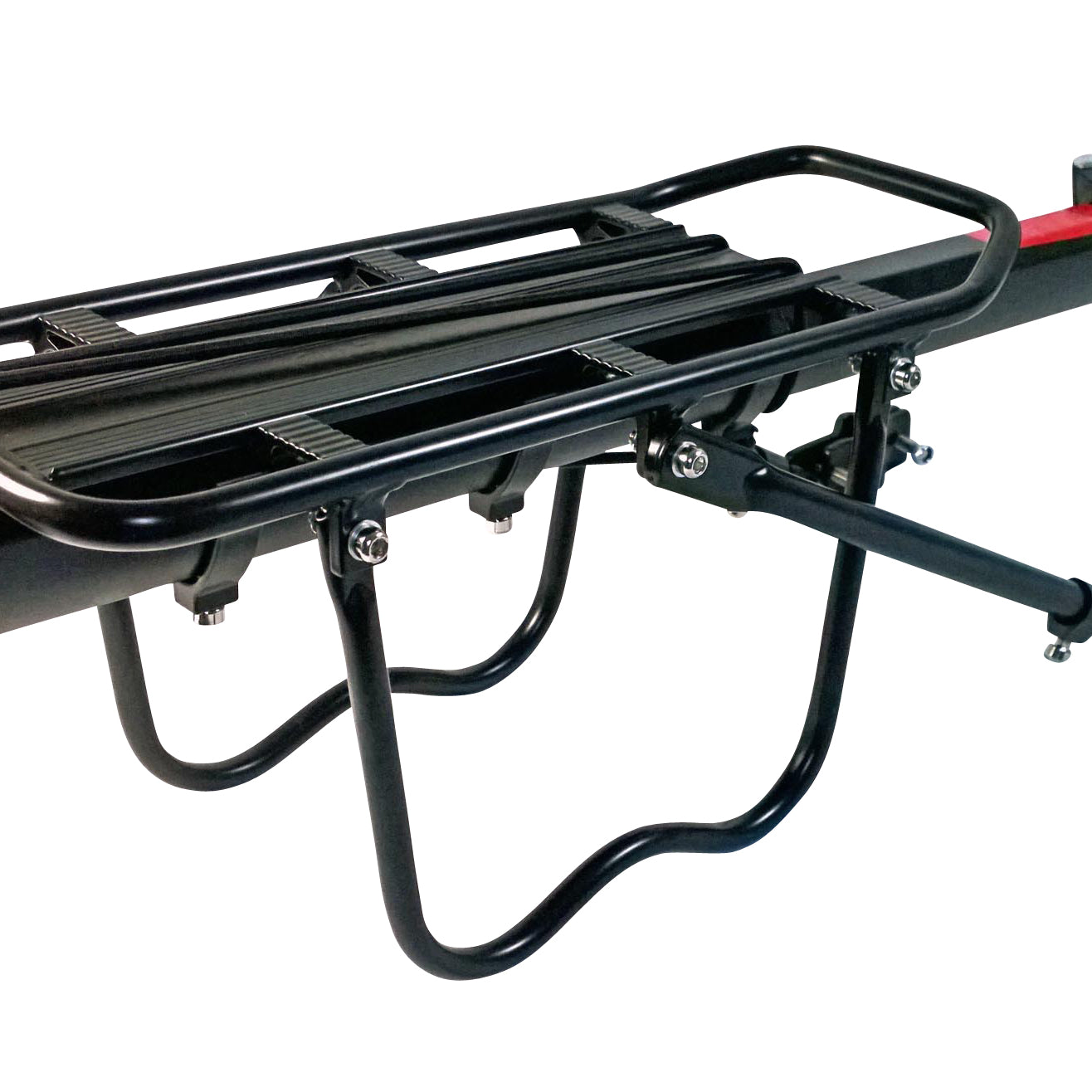 Gepäckträger MTB verstellbar für Sattelstütze Mountainbike Fahrrad Alu – Redloonbike24 by vonderpalette